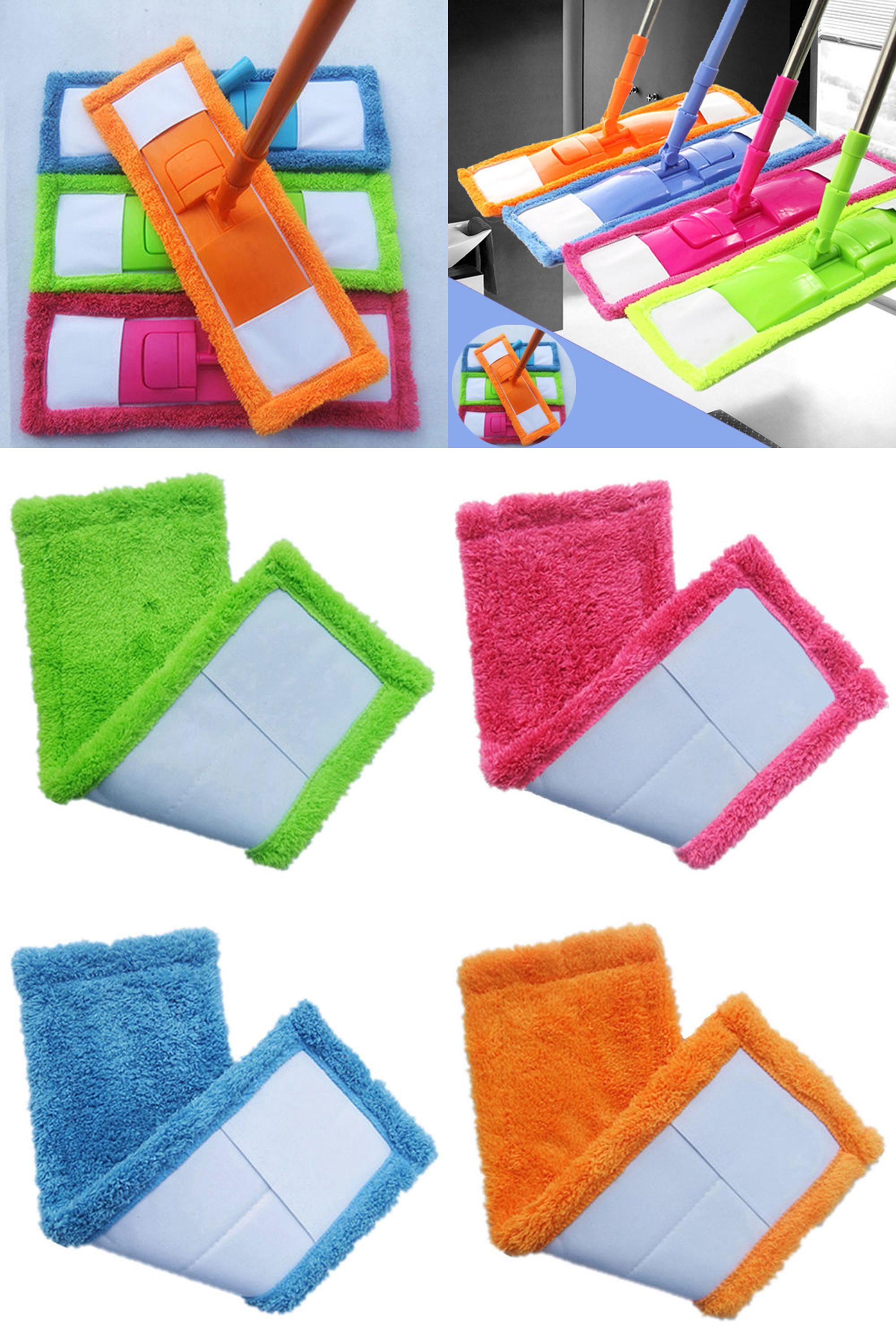 Visit to Buy] Home Cleaning Pad Coral Velet Refill Household Dust ...