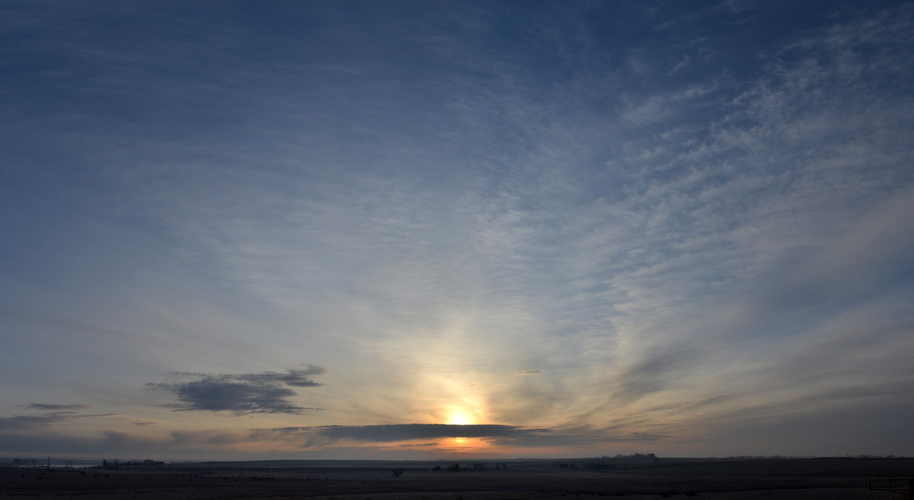 Hazy Early Morning Cirrus Cloud Sunrise, 2013-03-28 - Sunrises ...