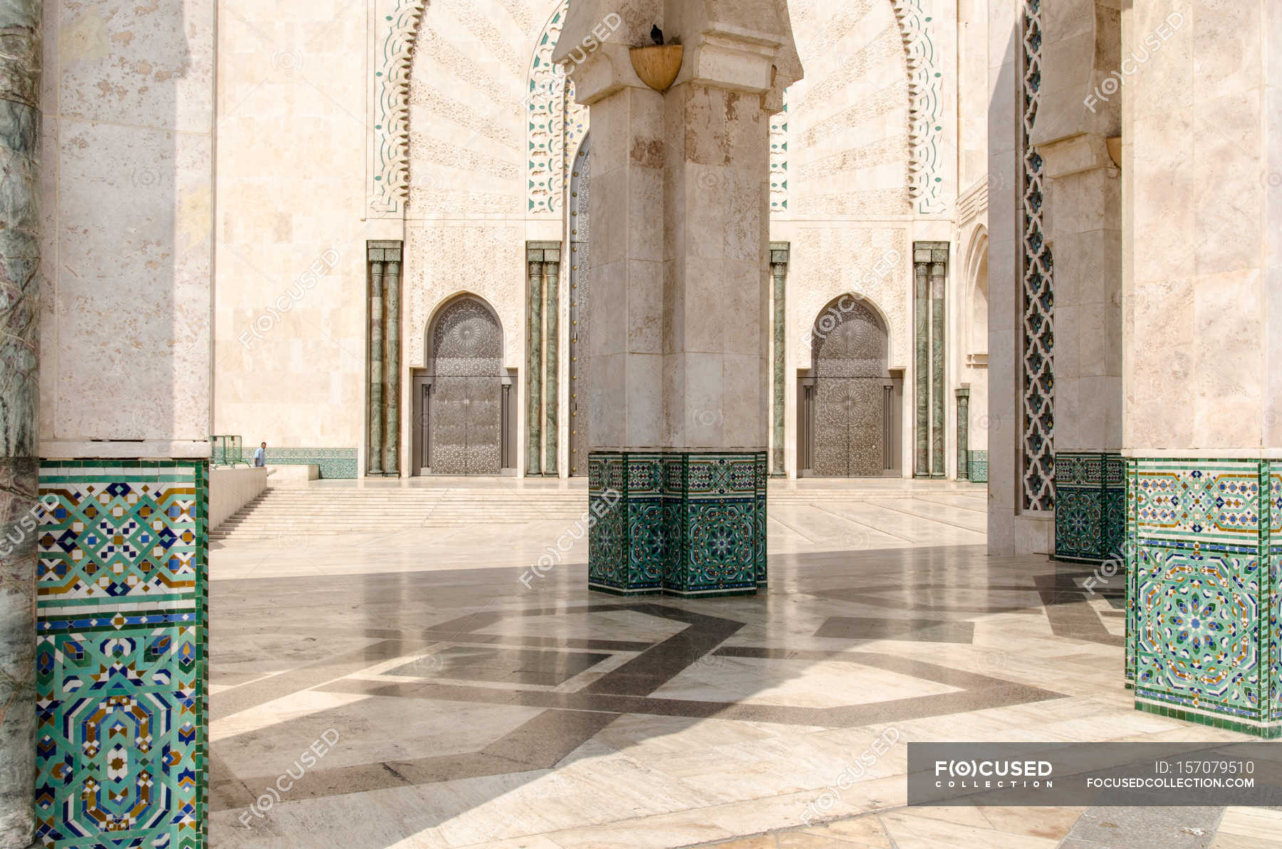 Interior of traditional moroccan building — Stock Photo | #157079510