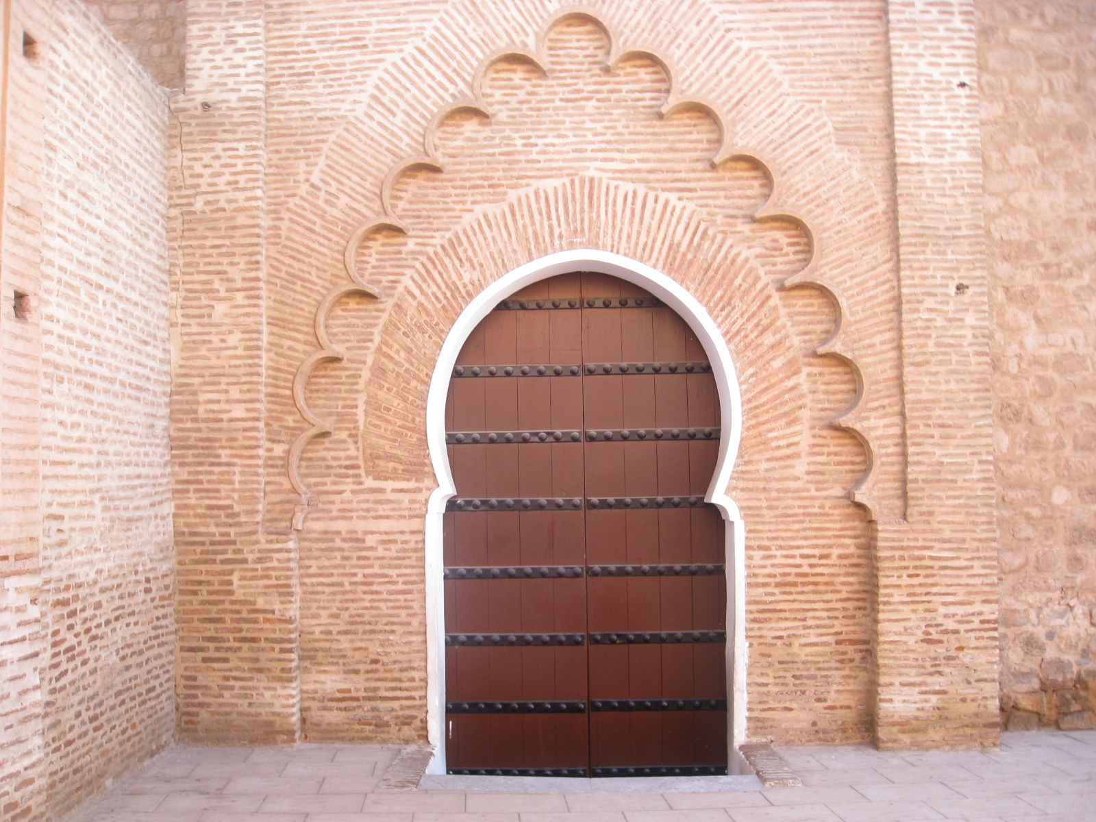 Moroccan gate photo