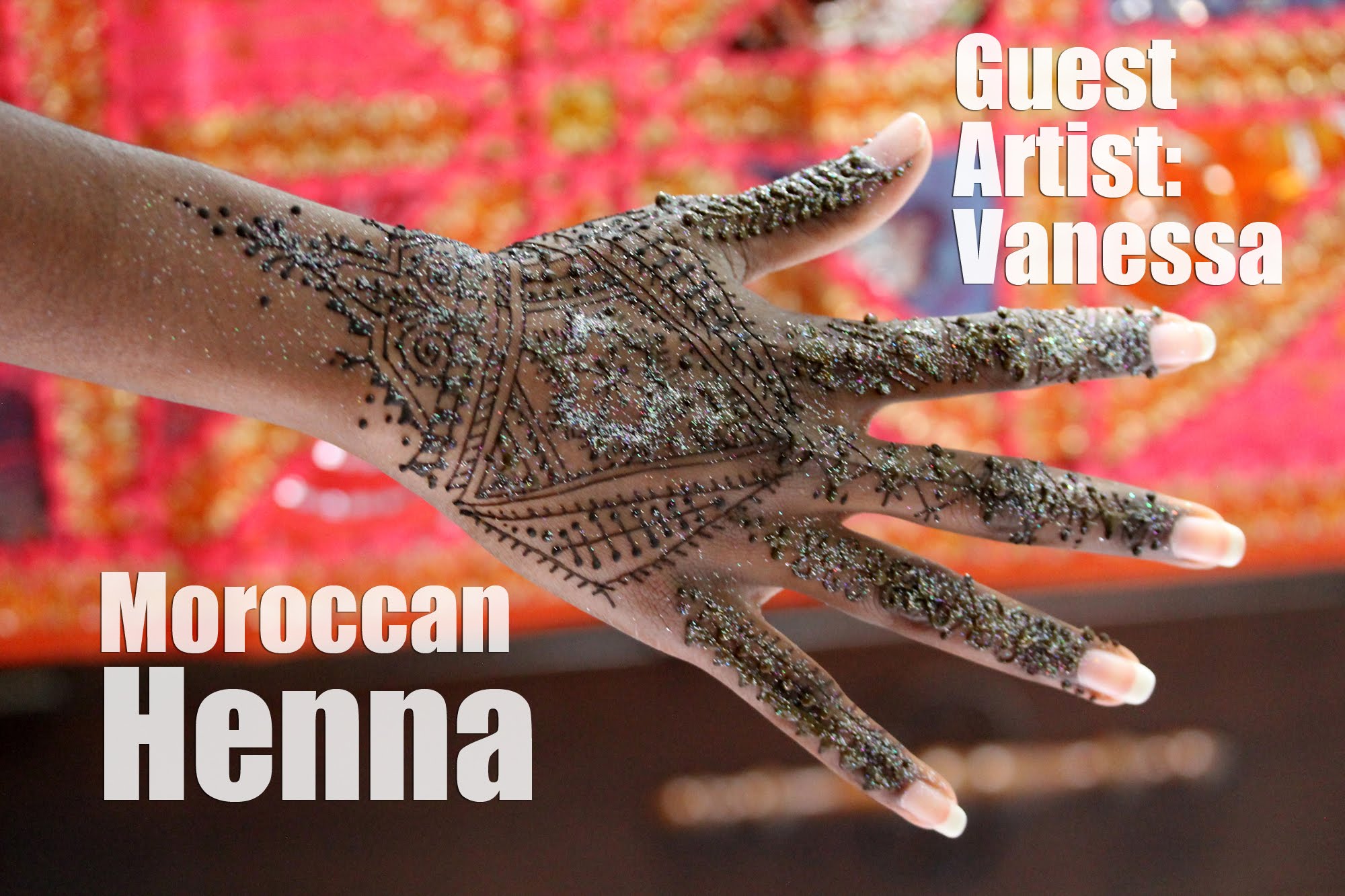 Moroccan Henna Design - Artist at work: Velvet Henna - YouTube
