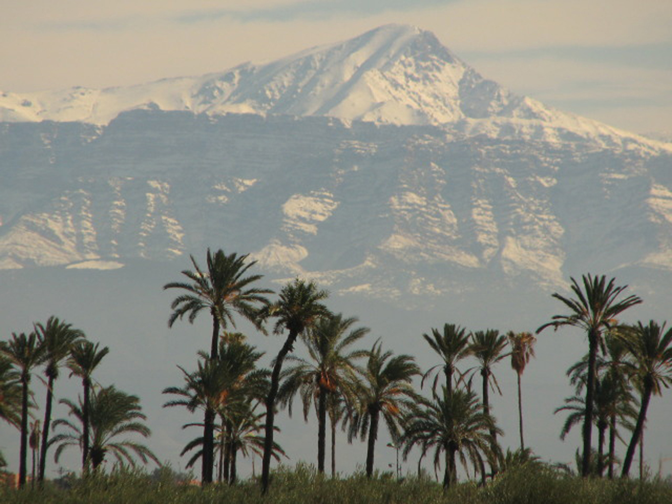 Moroccan landscape photo