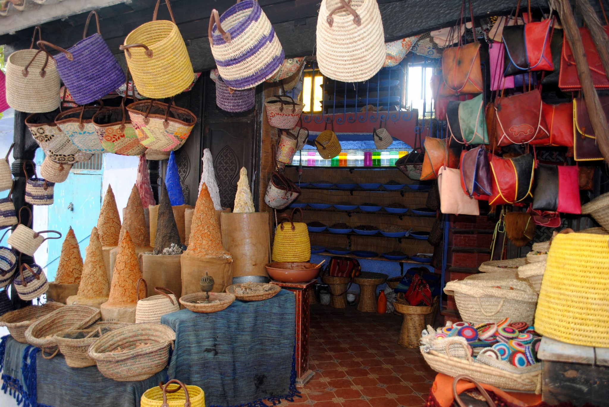 Moroccan market photo