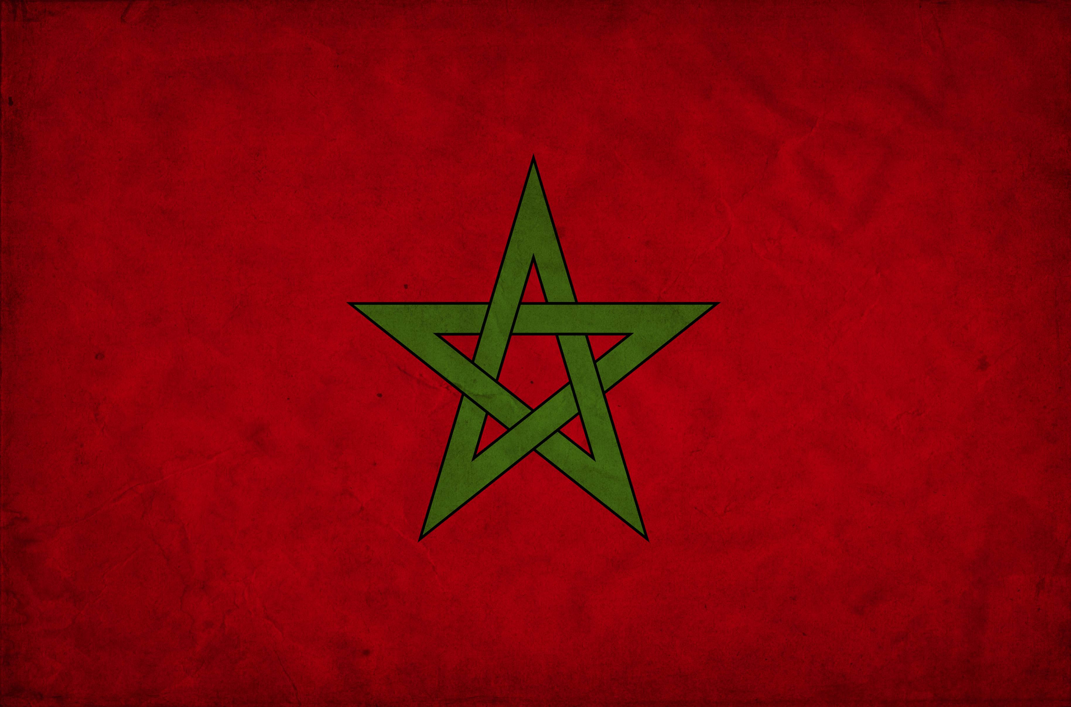 Morocco grunge flag - FPRI