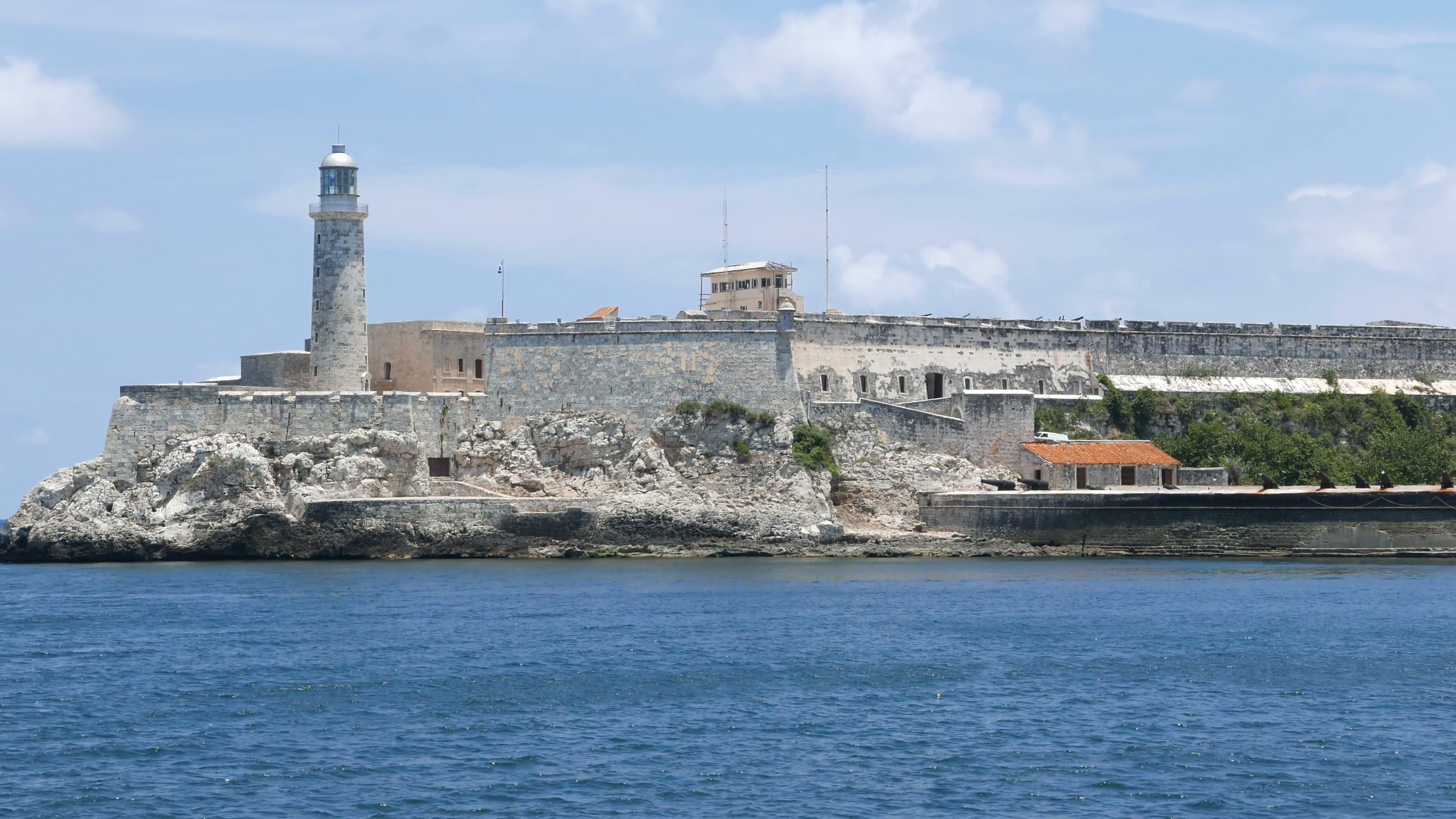Morro Castle Havana Cuba. Castillo De Los Tres Reyes Del Morro ...