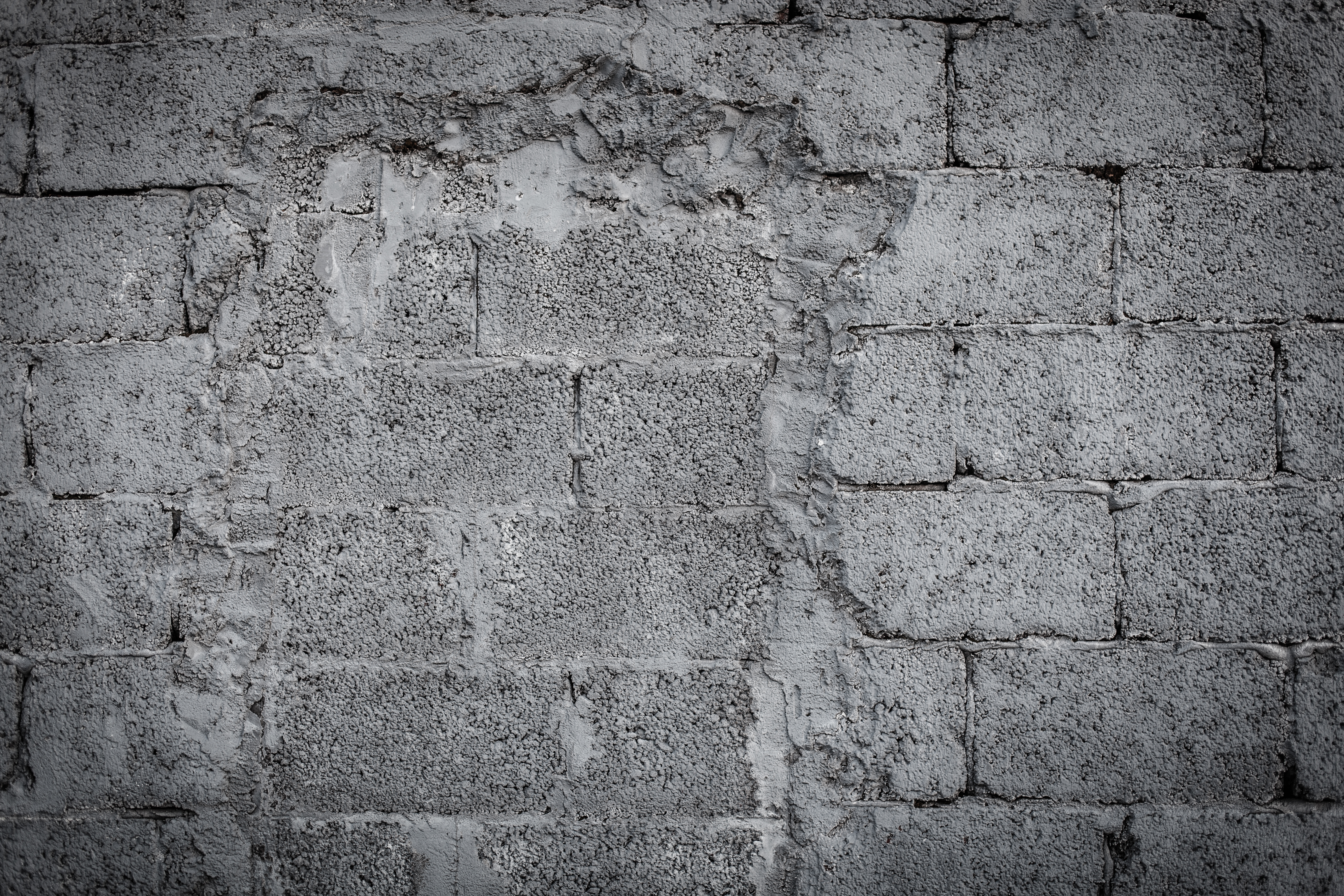 Mortar and bricks wall texture photo