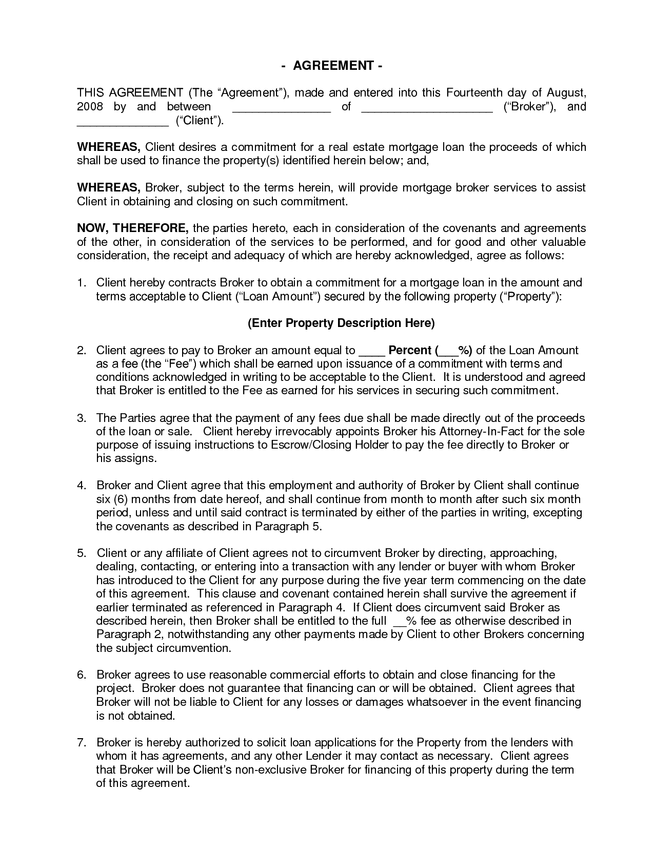 Free photo: Mortgage Agreement Document - Buy, Contract, Document Inside commercial mortgage broker fee agreement template