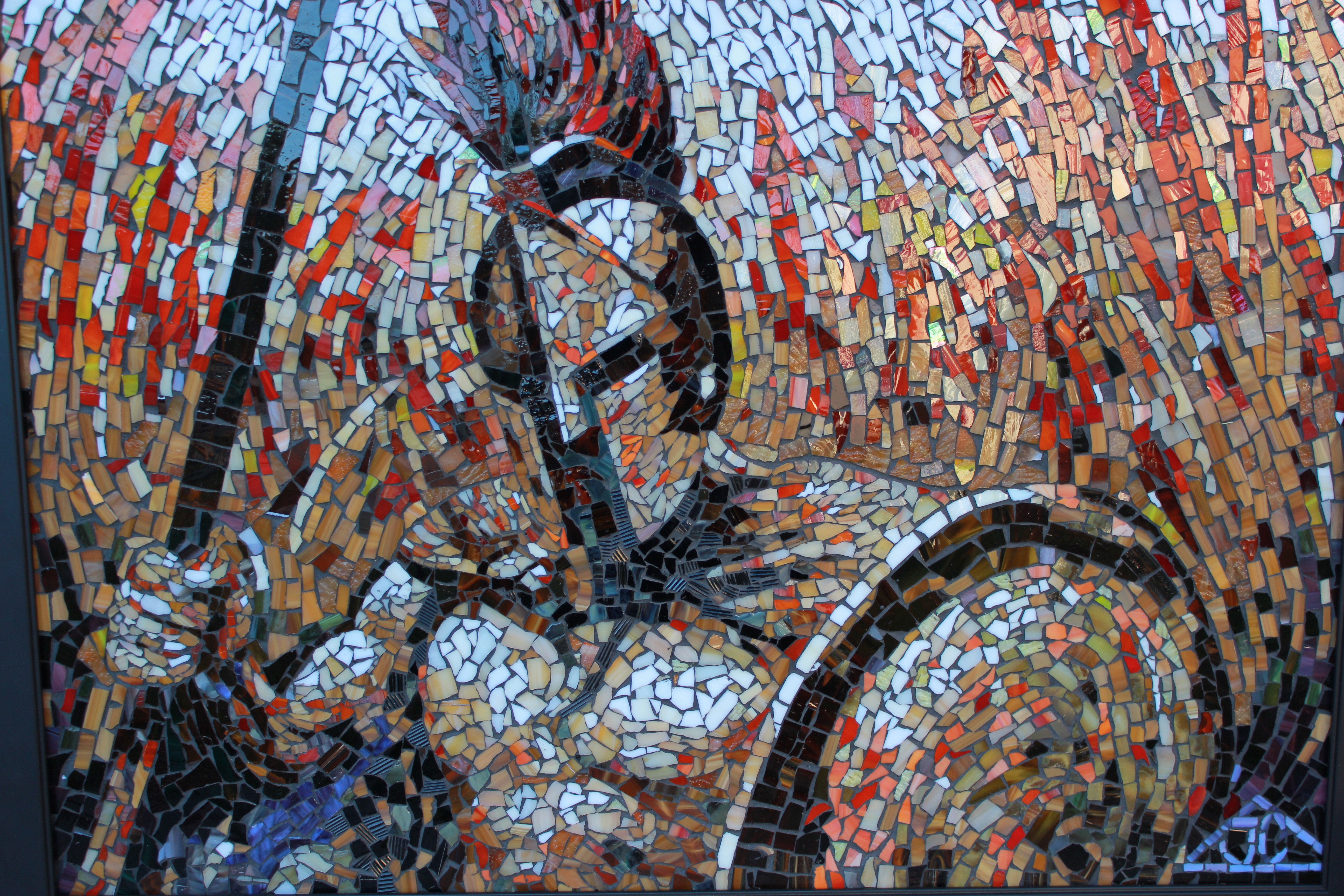 Joseph And Sons Mosaics Artwork: MOSAIC SPARTAN | Original Mosaic ...