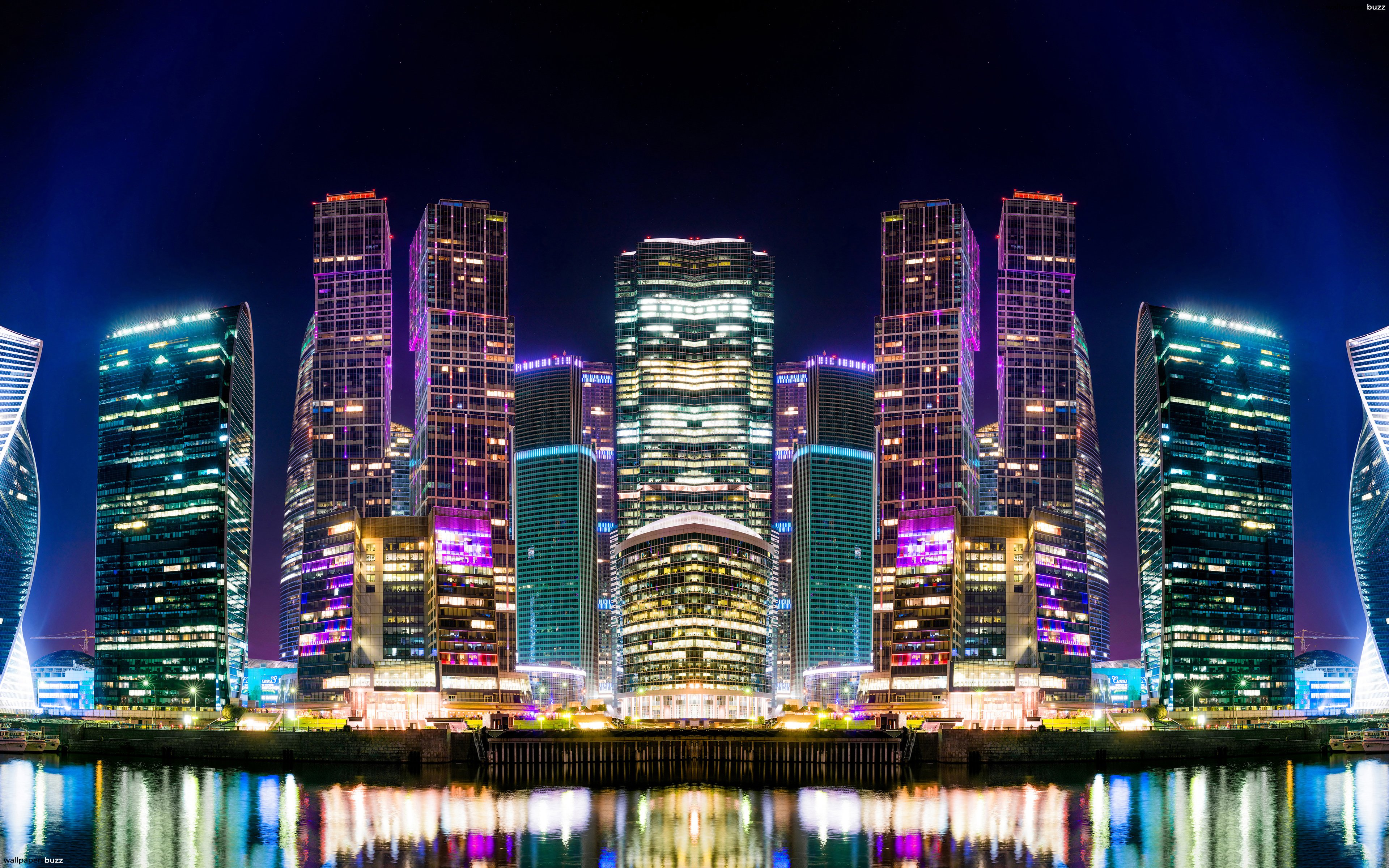 Moscow City HD Wallpaper