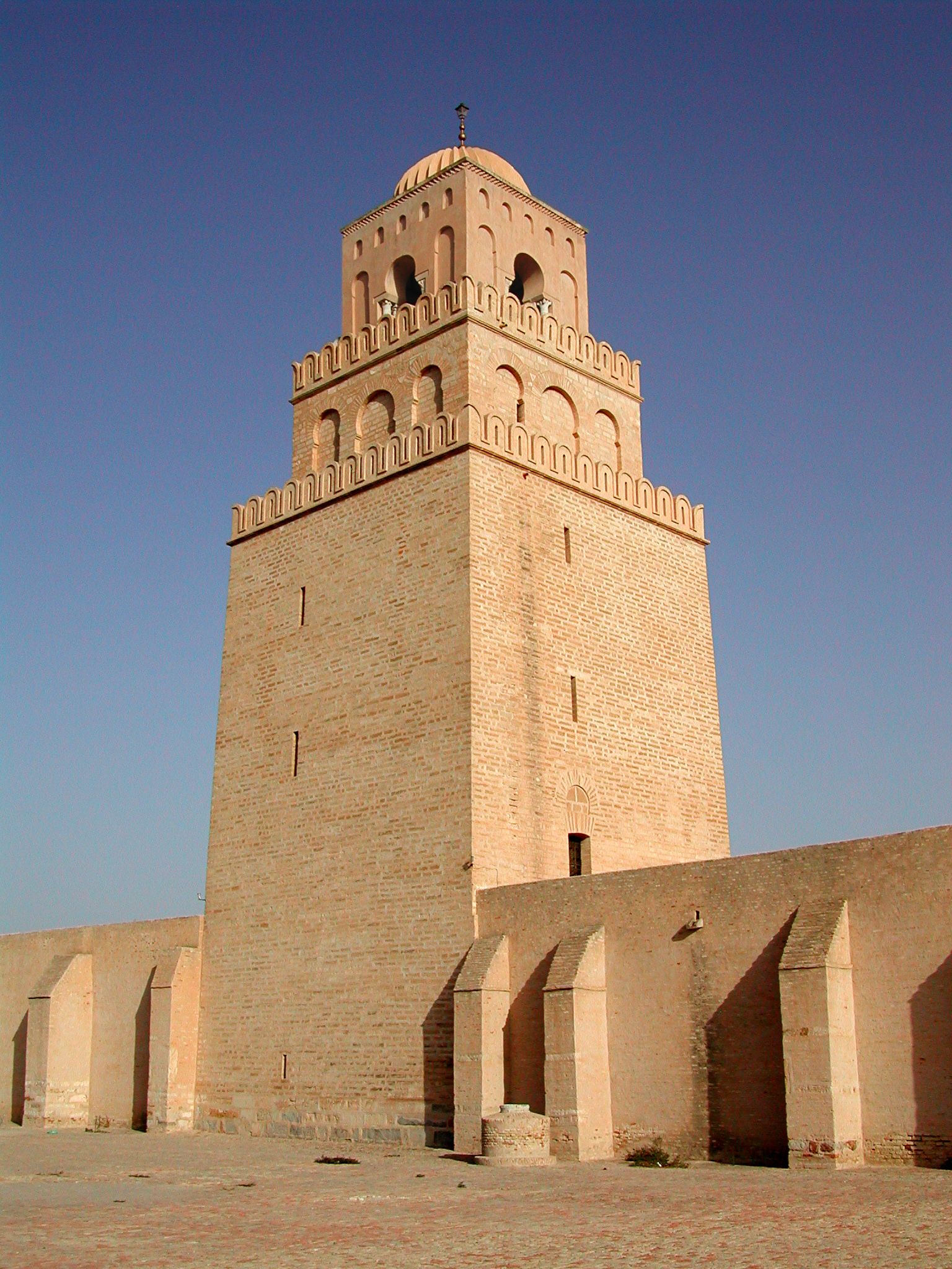 Tower of the Great Mosque of Kairouan | Del Reference | Pinterest ...