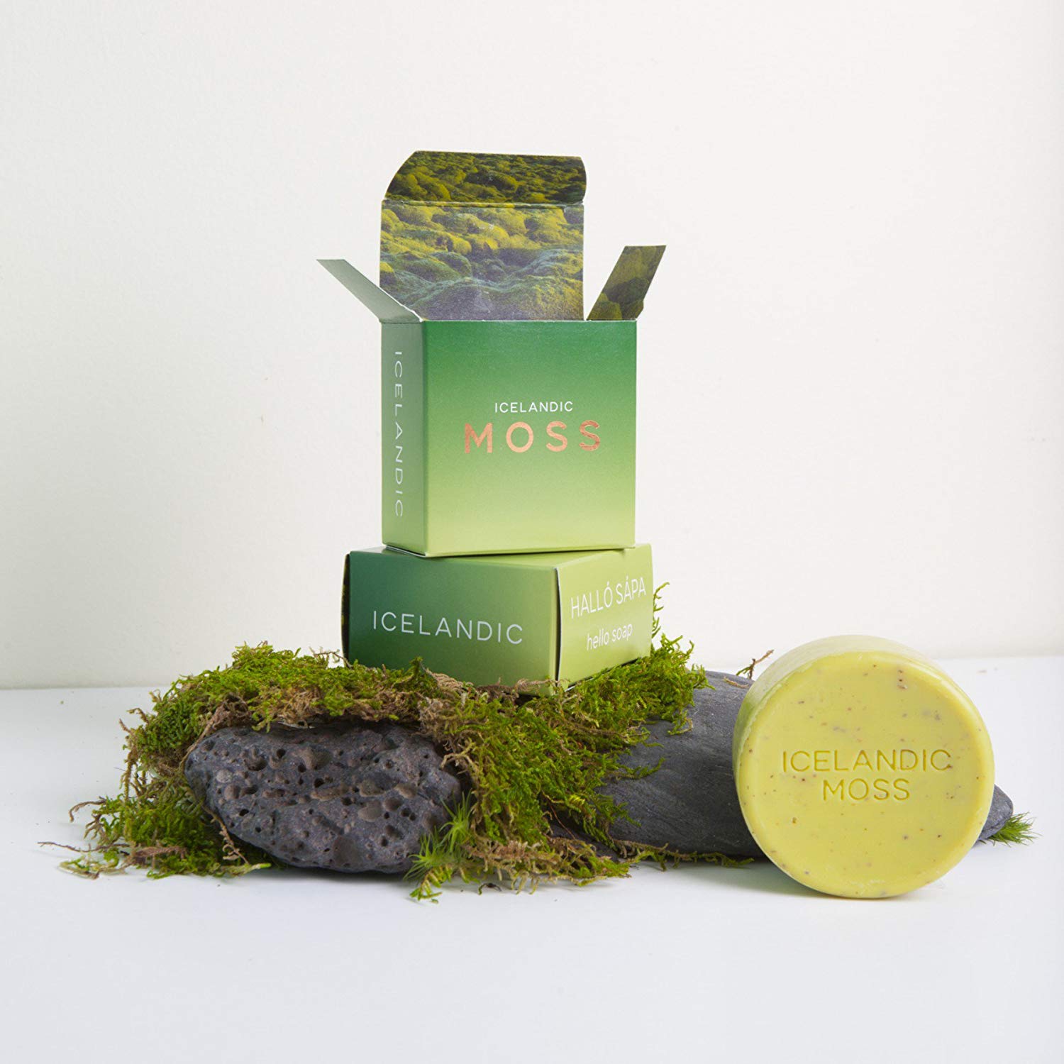 Amazon.com : Kalastyle Hallo Sapa Icelandic Moss Soap - 4.3 oz : Beauty