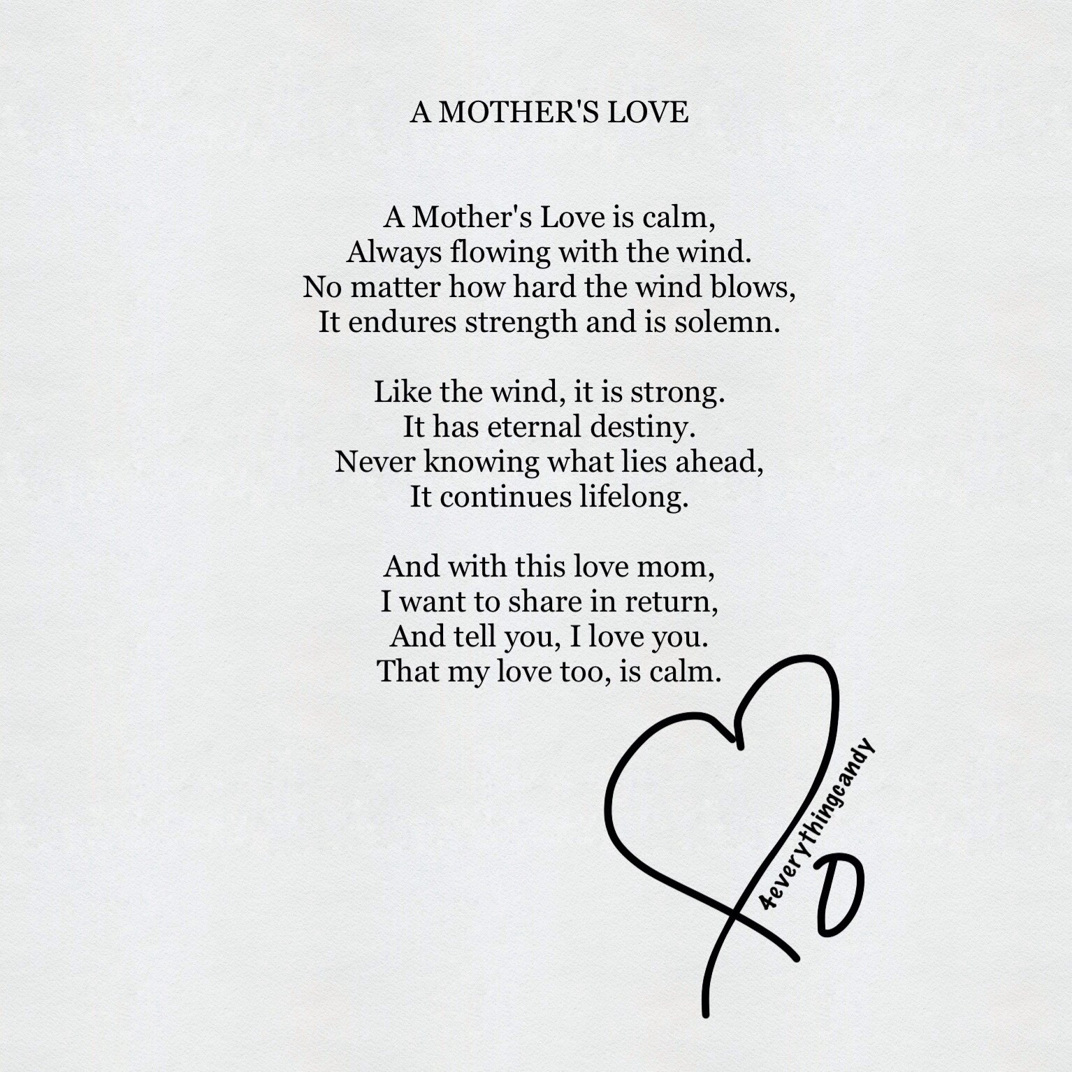 A Mother's Love | 4everythingcandy