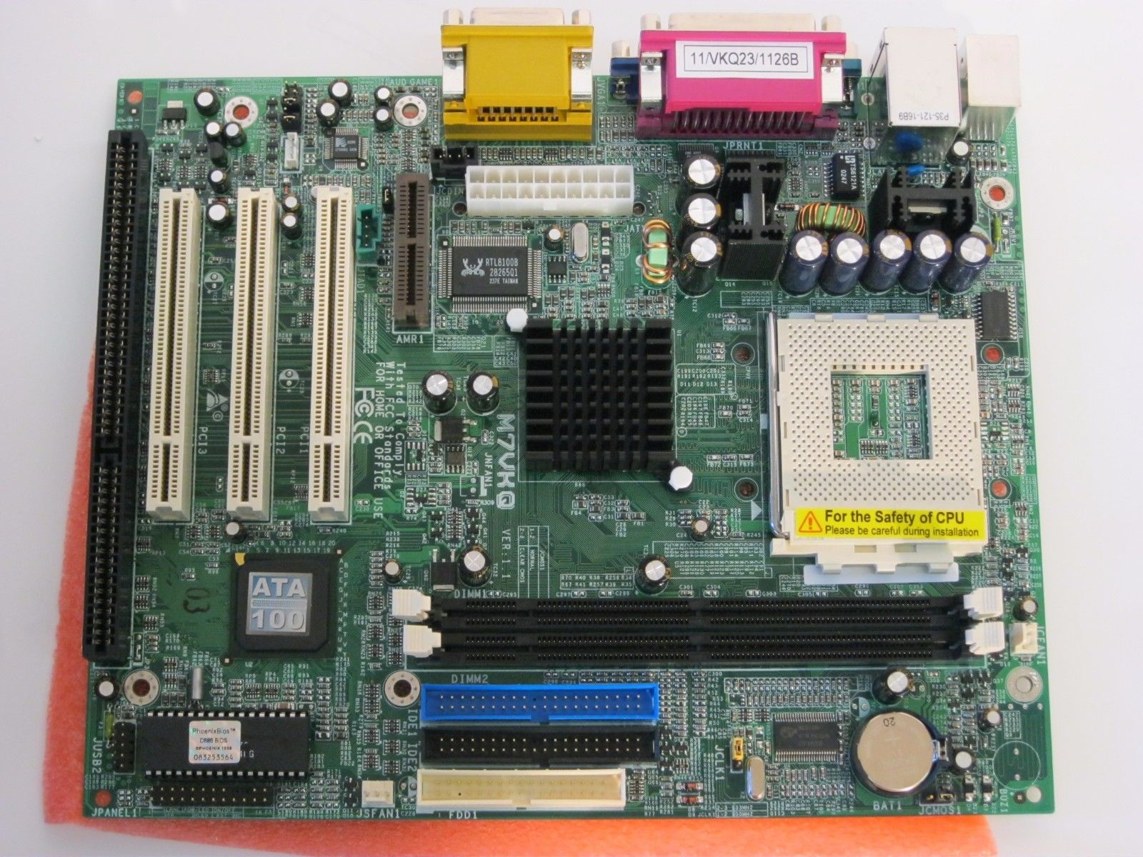 Motherboard photo