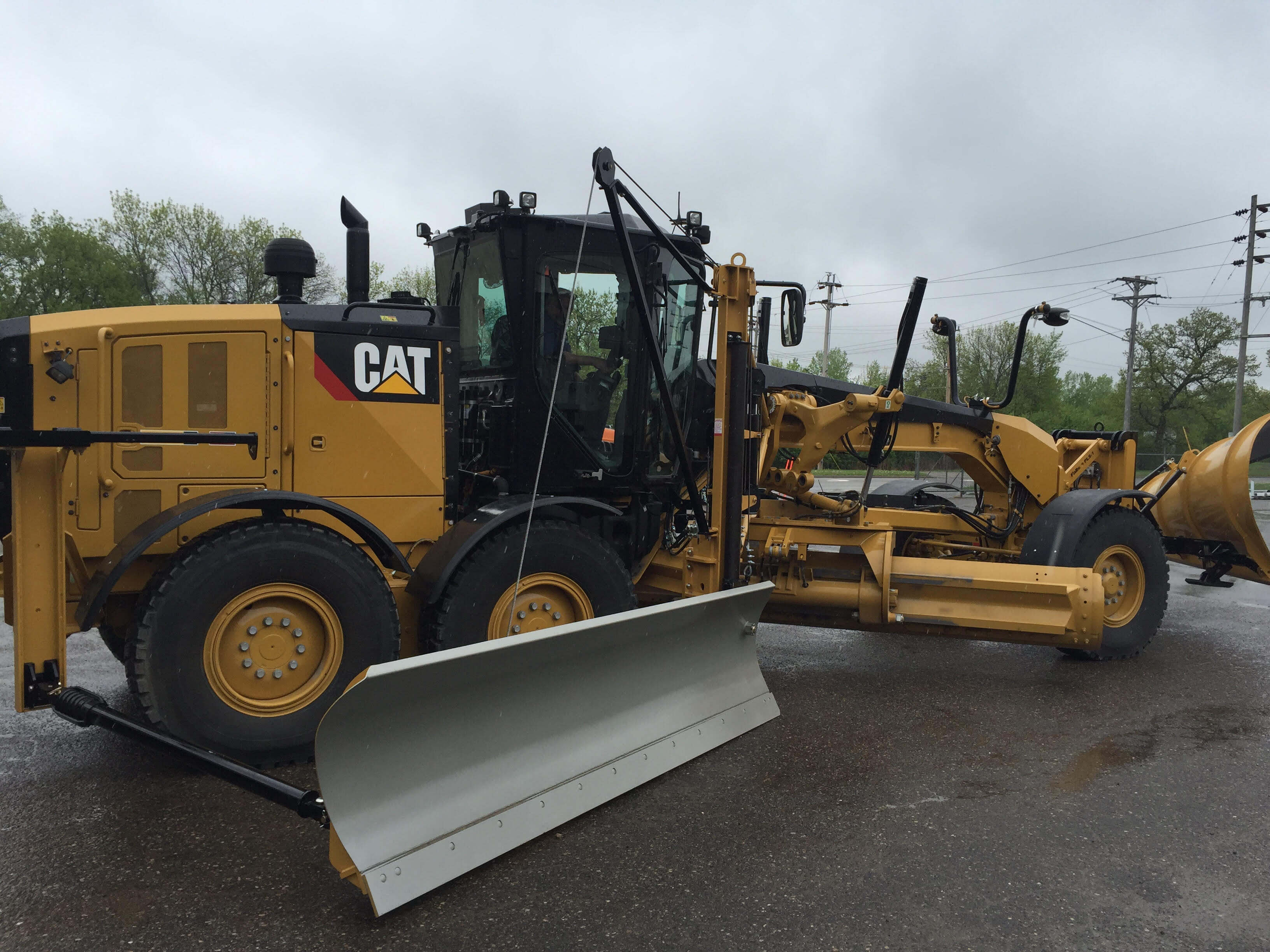Cat Motor Grader Mounted Cable Wing | Cable Wing, Cat Motor Grader ...