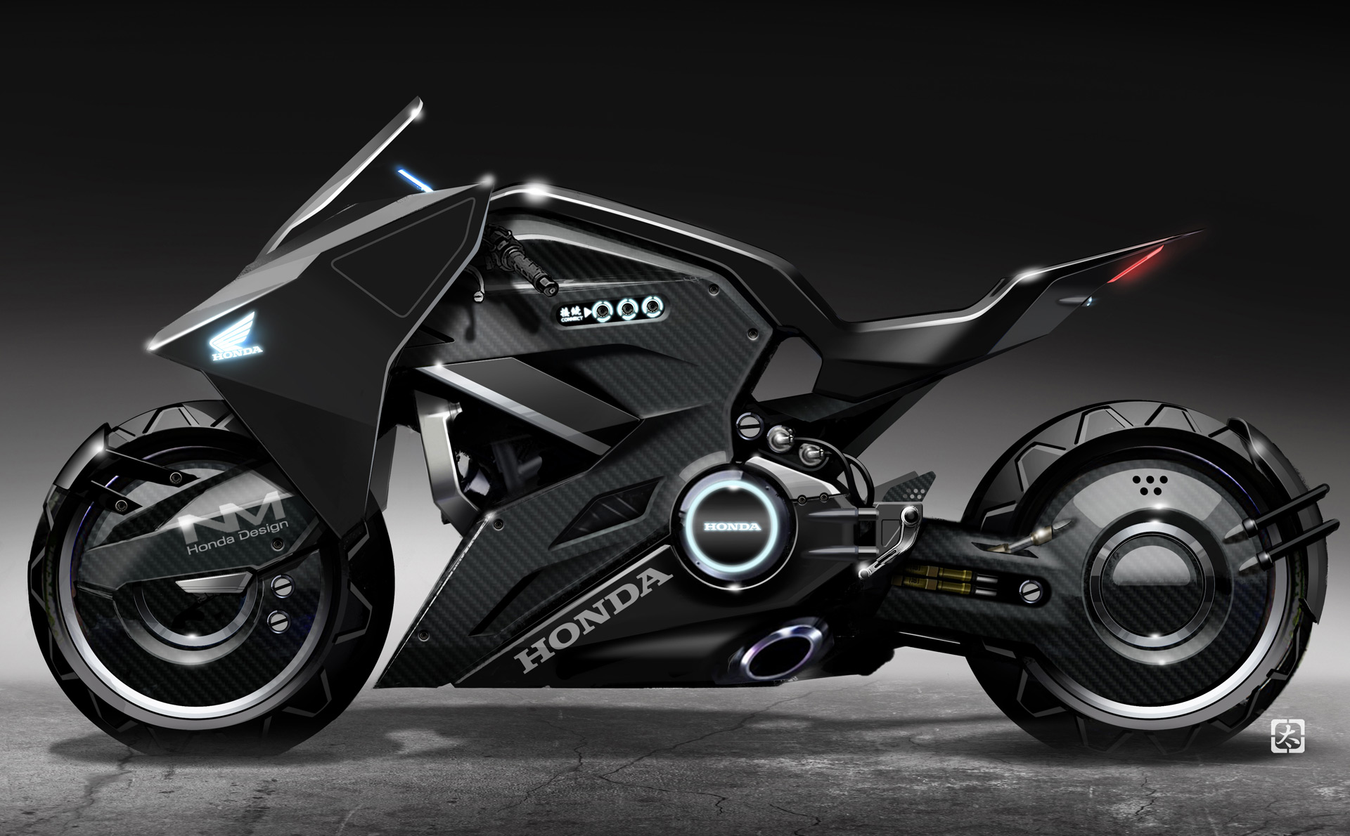 Futuristic Honda motorcycle to star in 'Ghost in the Shell'