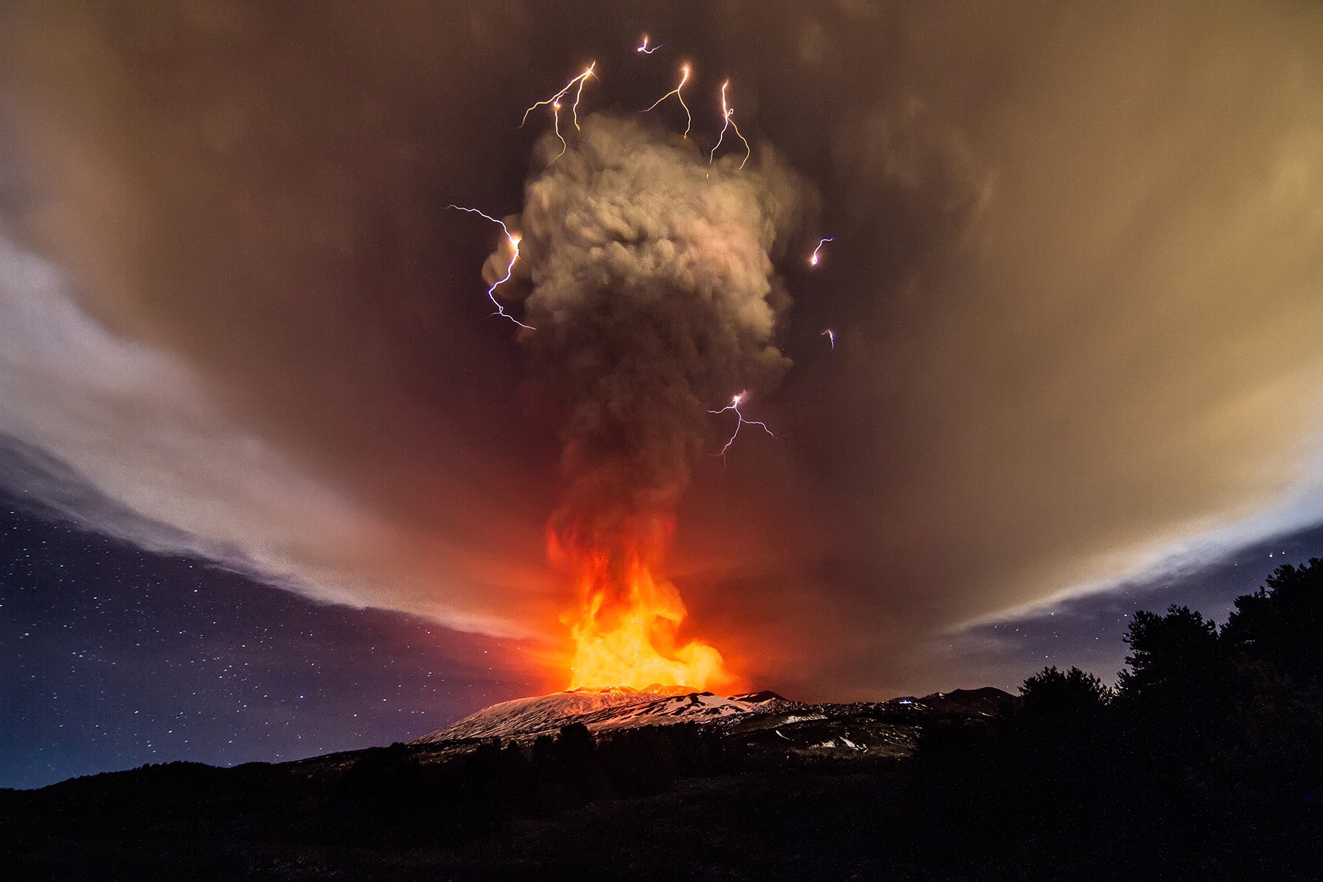 Italy's Etna Unleashes a Short but Spectacular Eruption | WIRED
