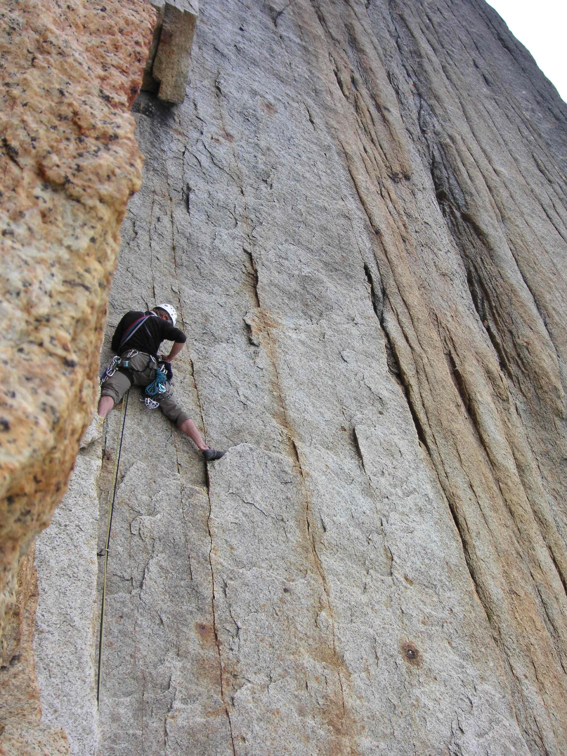 Mountain climbing photo