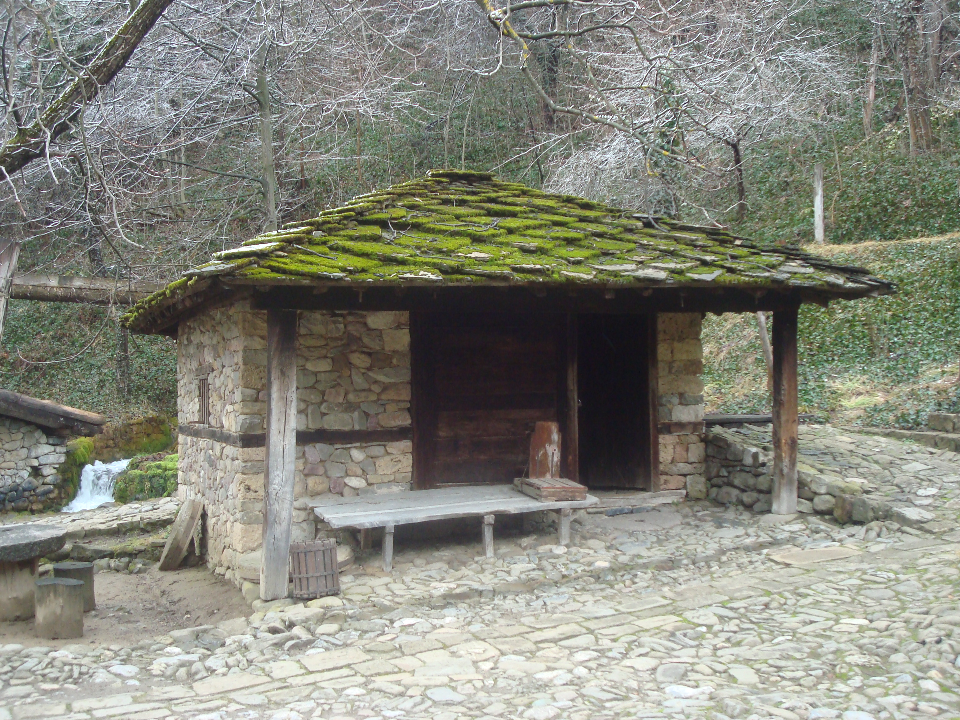 Mountain hut photo