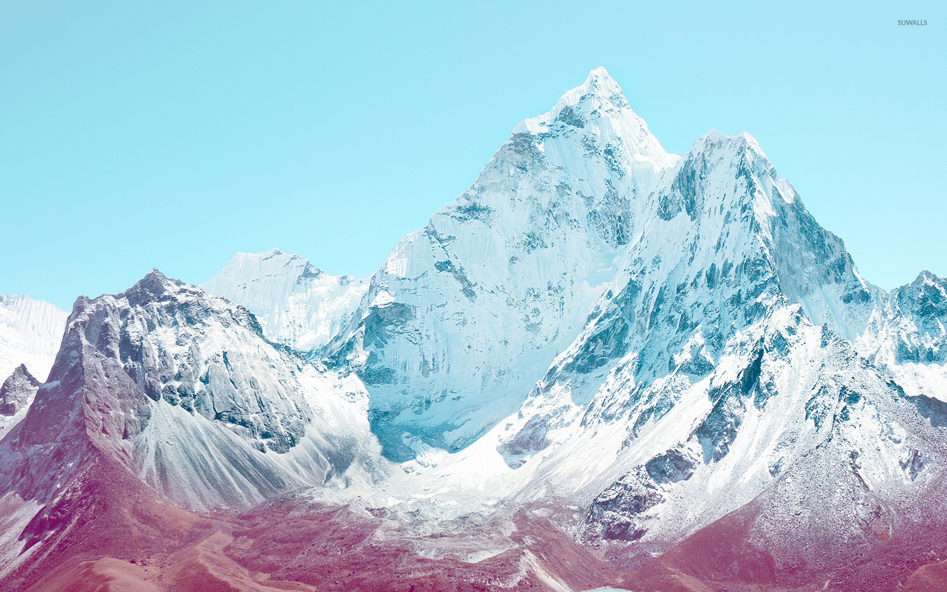 Mountain peaks [2] wallpaper - Nature wallpapers - #25221
