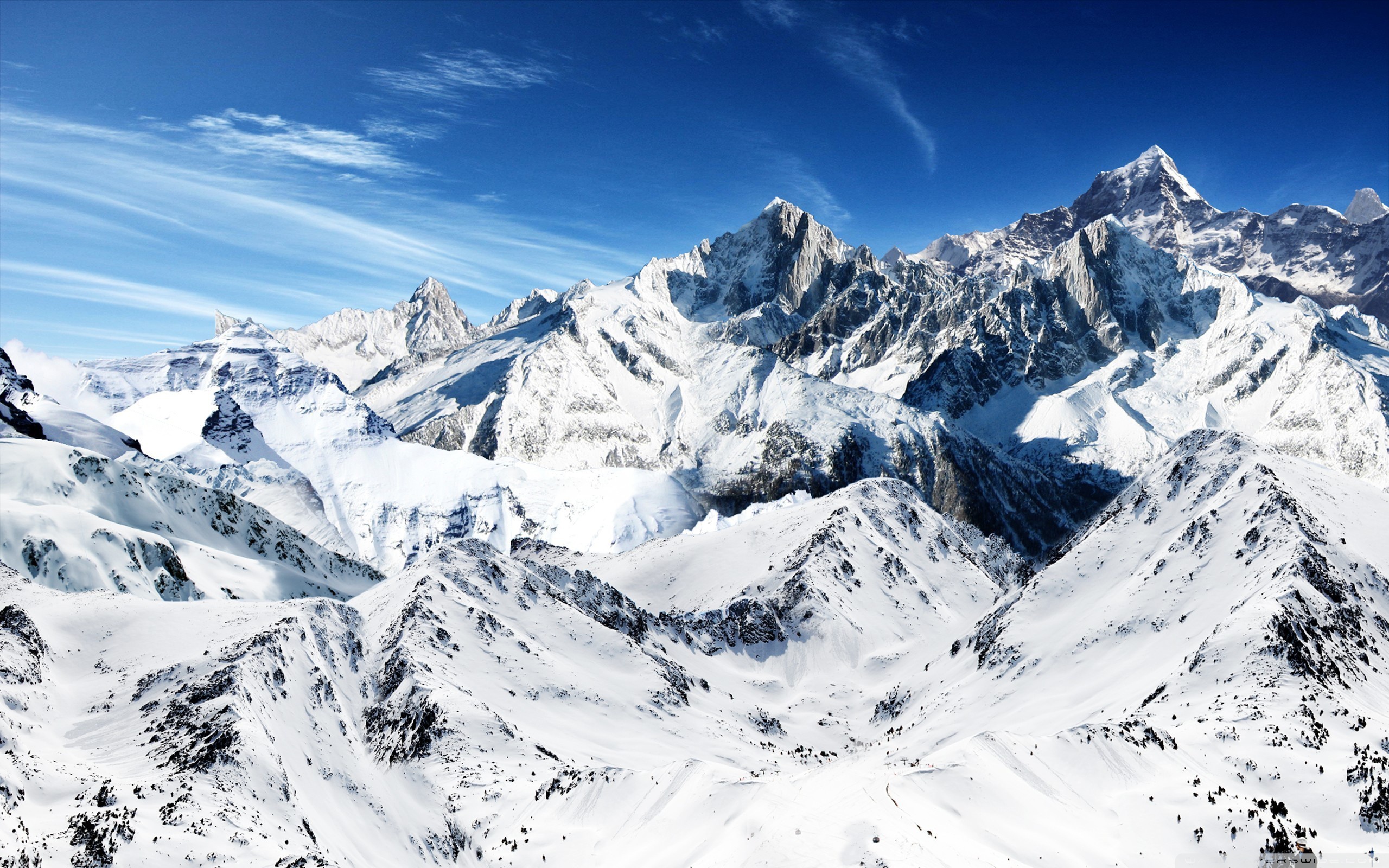 Sharp Mountain Peaks ❤ 4K HD Desktop Wallpaper for 4K Ultra HD TV ...