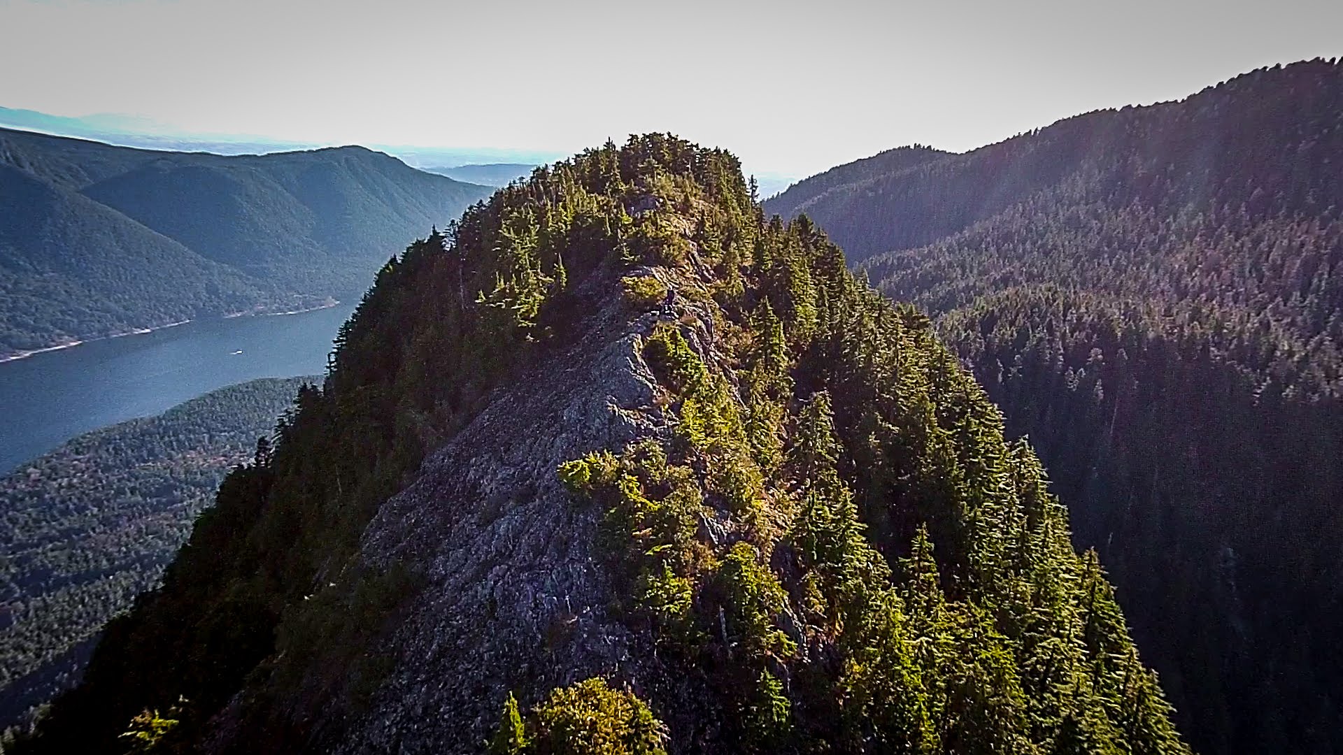 Epic Aerial Views - Garibaldi Mountain Range - YouTube