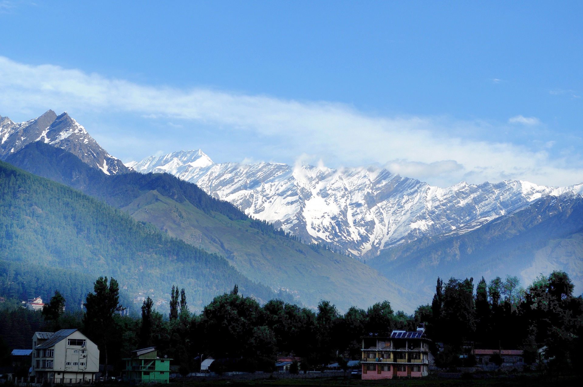 Himalayan Mountain Range 3 Free Stock Photo - Public Domain Pictures
