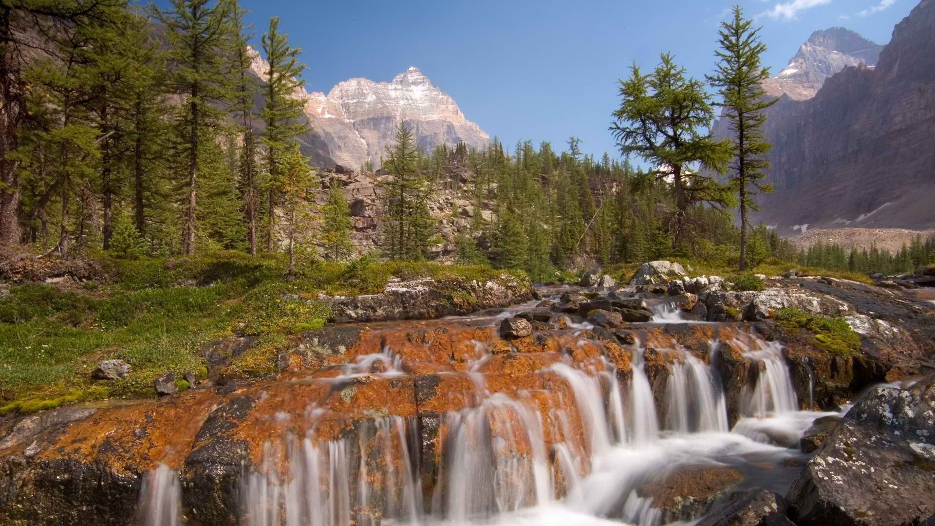 Rivers: Amazing Mountain Stream Canada National Park British ...