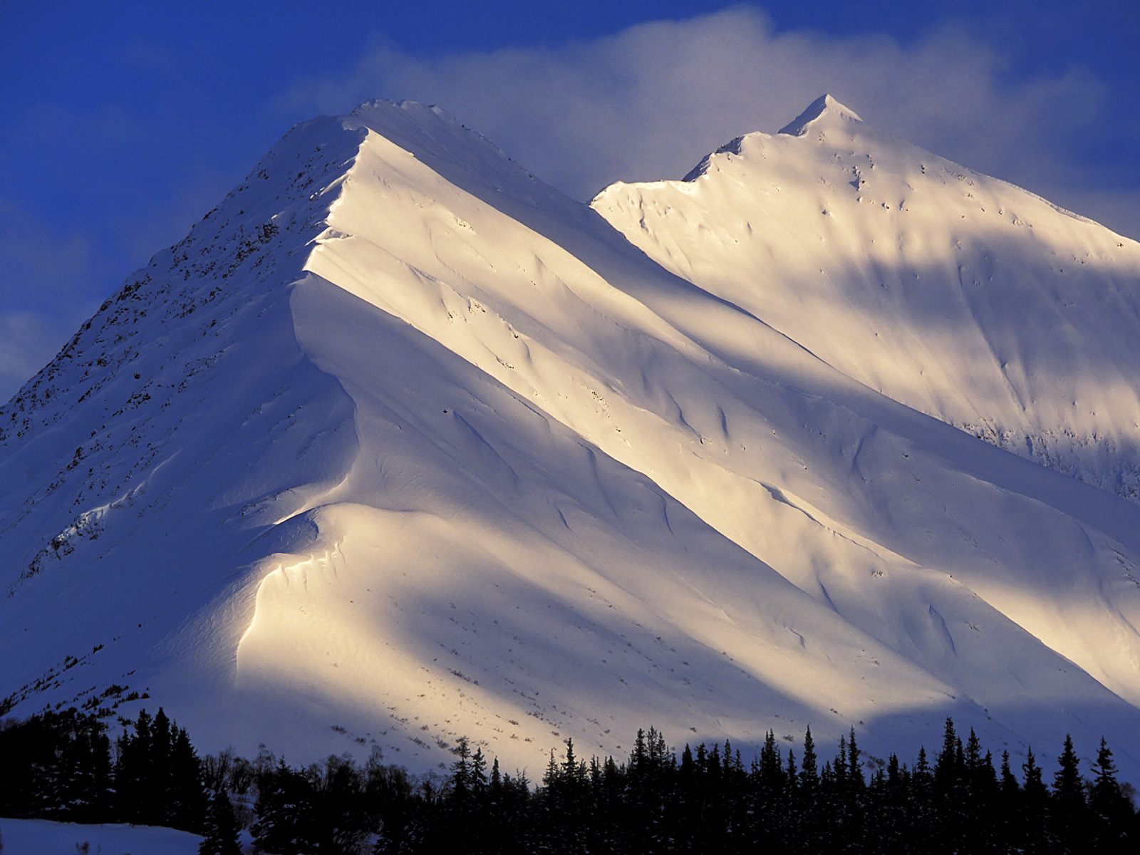 Whispering Mountain, Summit Lake Kenai, Alaska | Free Desktop ...