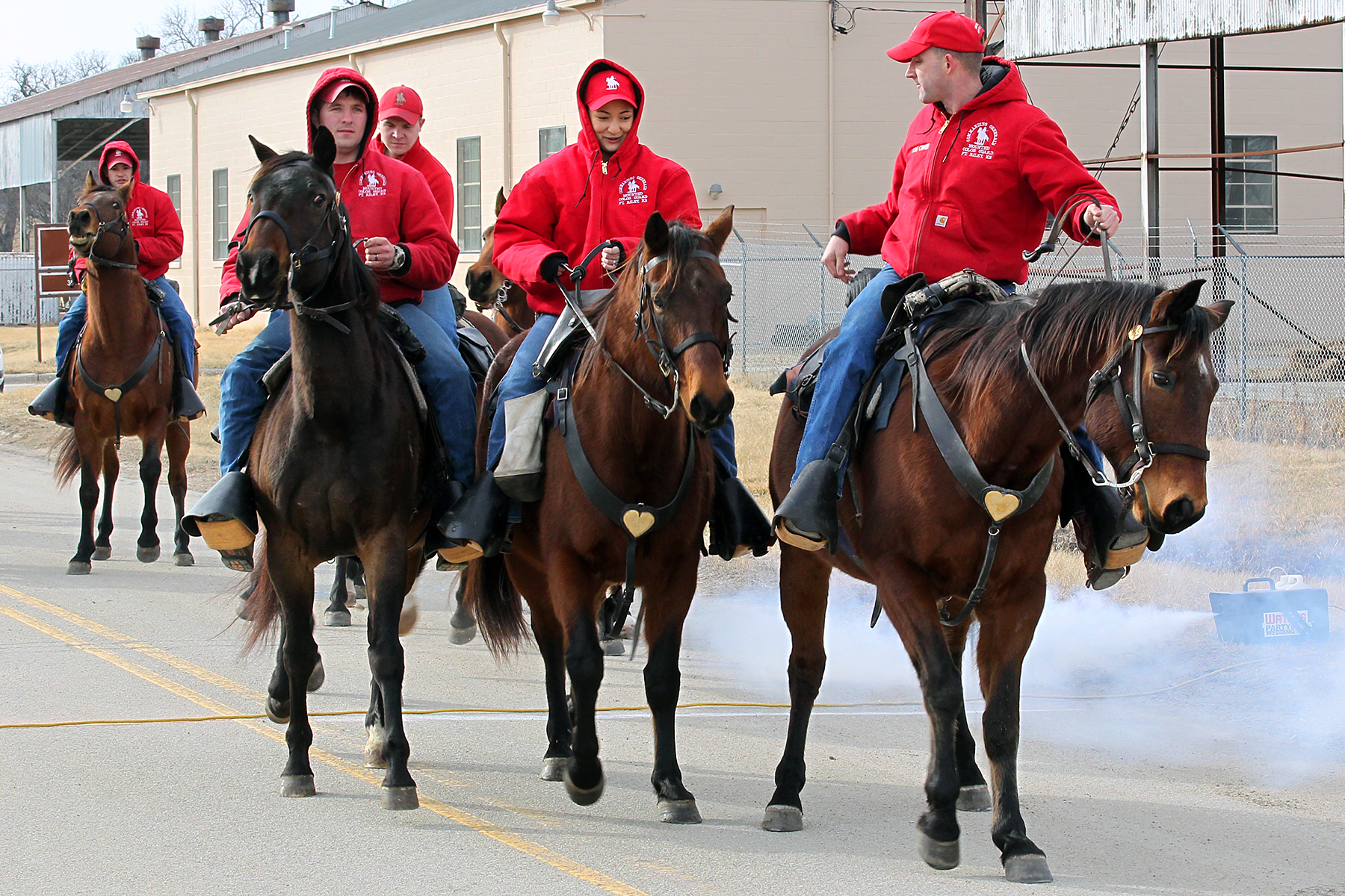 Big Red One' mounted color guard to march in 58th Presidential ...