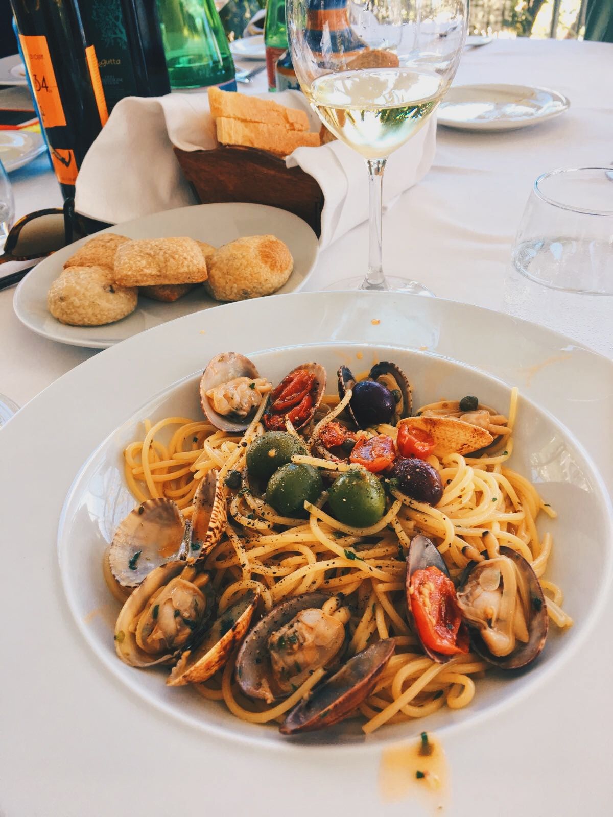 Mouthwatering seafood dish in Capri, Italy! What could be better ...