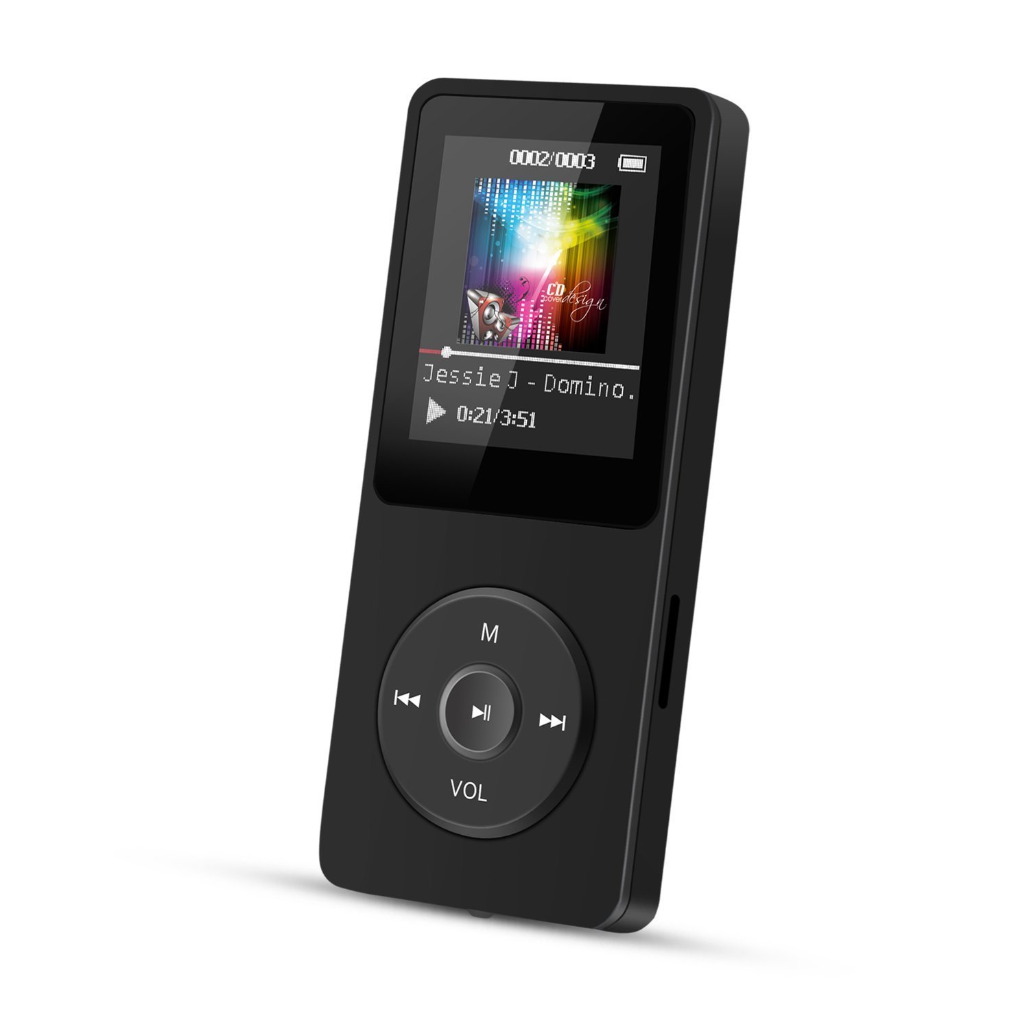 Amazon.com: AGPTEK A02 8GB & 70 Hours Playback MP3 Lossless Sound ...