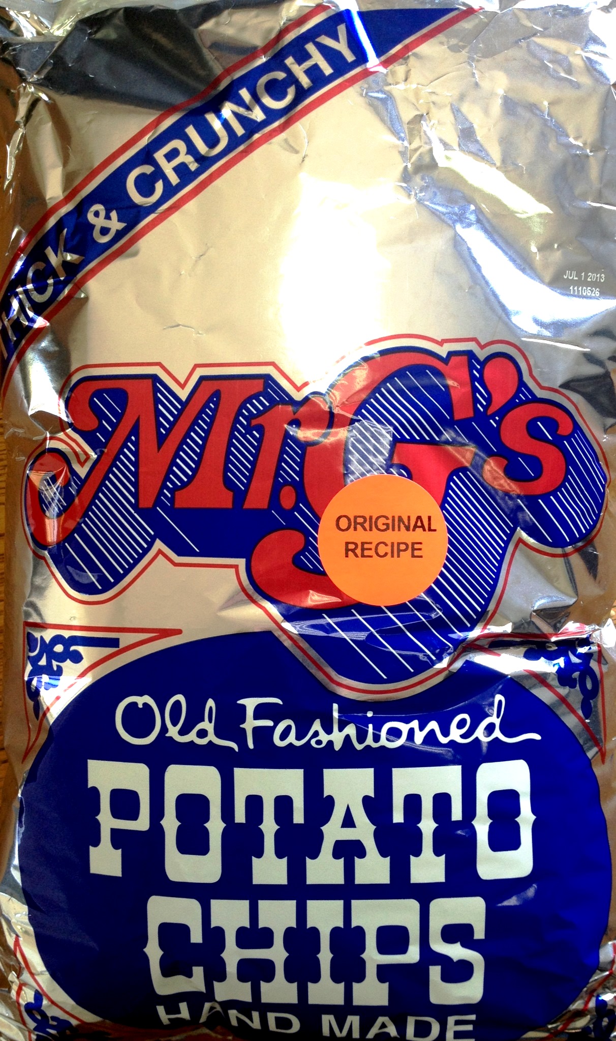Mr. G's – Old Fashioned Potato Chips | Chip Review