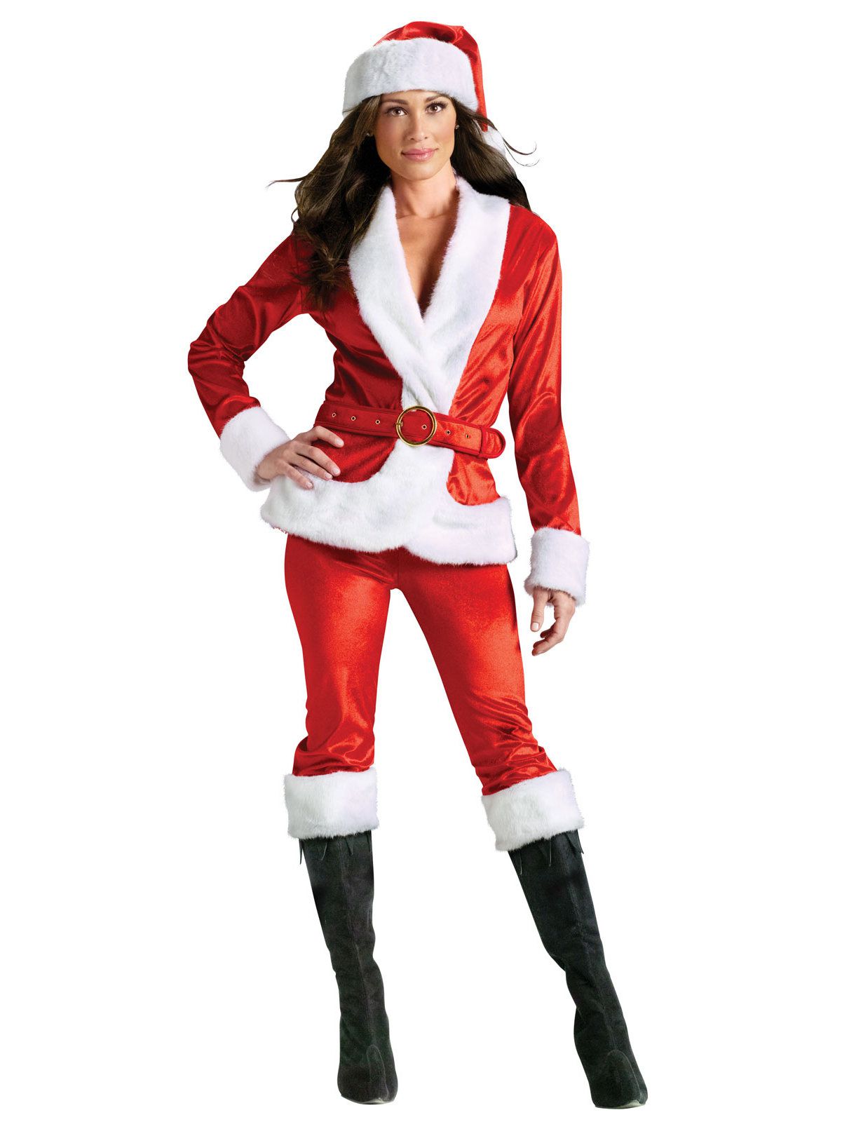 Mrs. Santa Suit Adult Costume | Wholesale Halloween Costumes