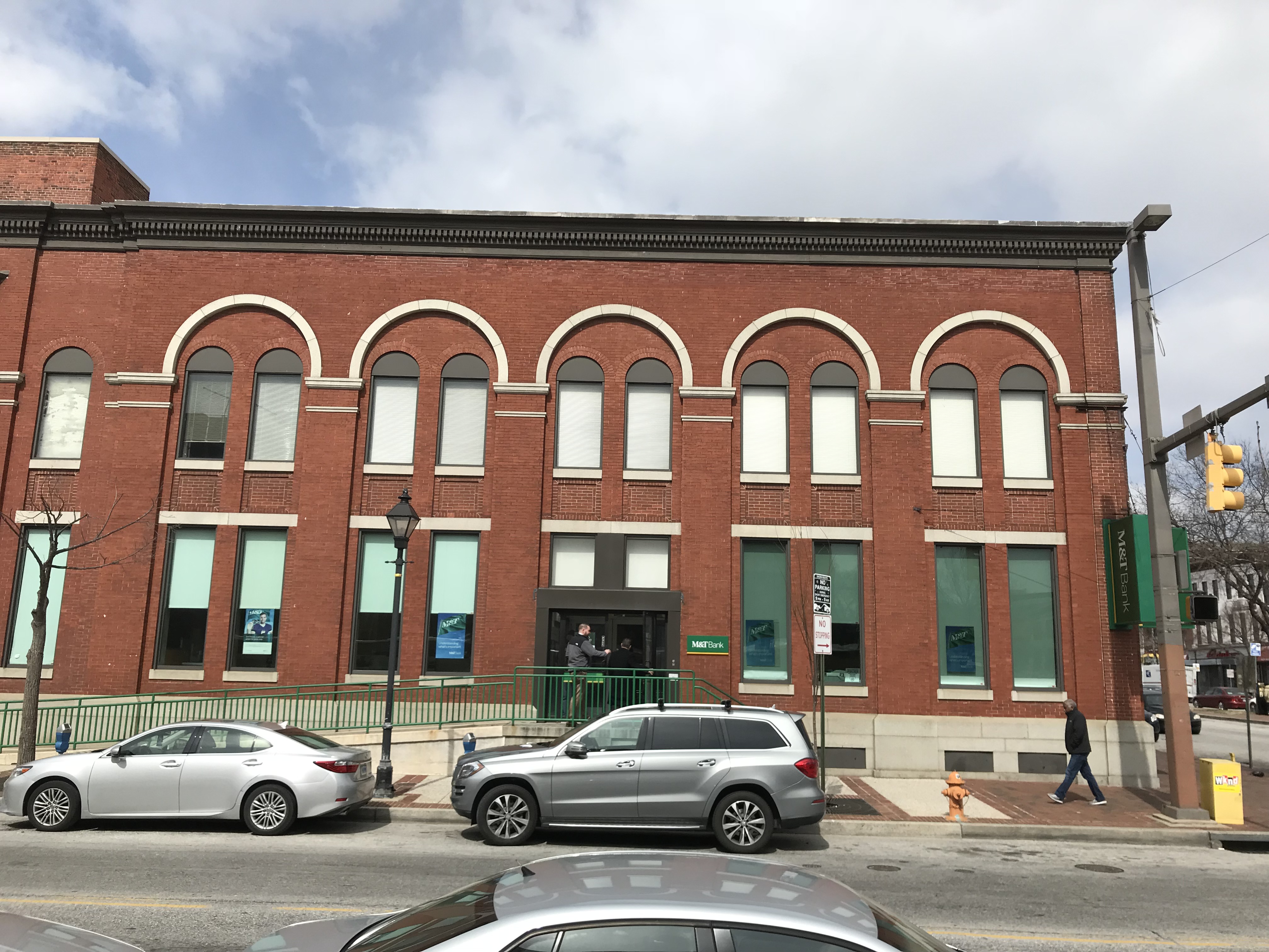 M&T Bank Fells Point Branch, 432 S. Broadway, Baltimore, MD 21231, Baltimore, Broadway, Building, Car, HQ Photo