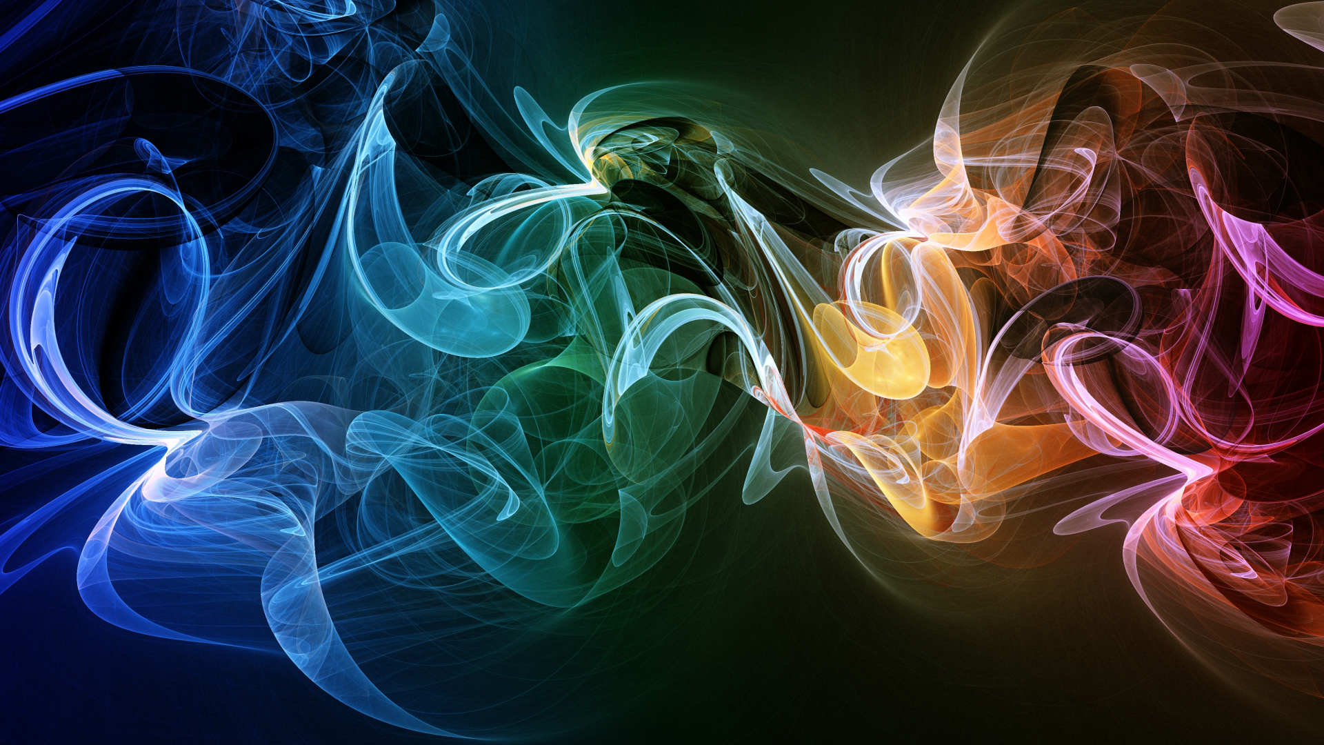 multicolor, smoke, colors :: Wallpapers