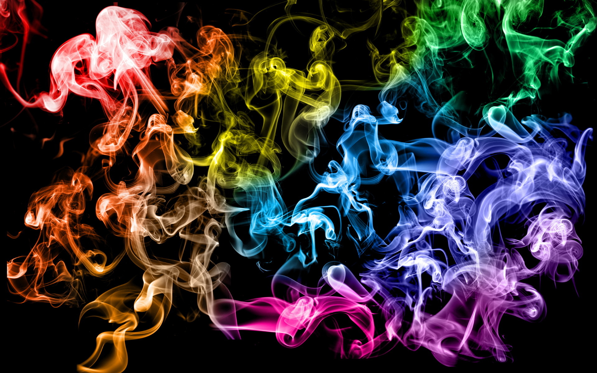 Multicolor Smoke Wallpaper 27439 1920x1200 px ~ HDWallSource.com