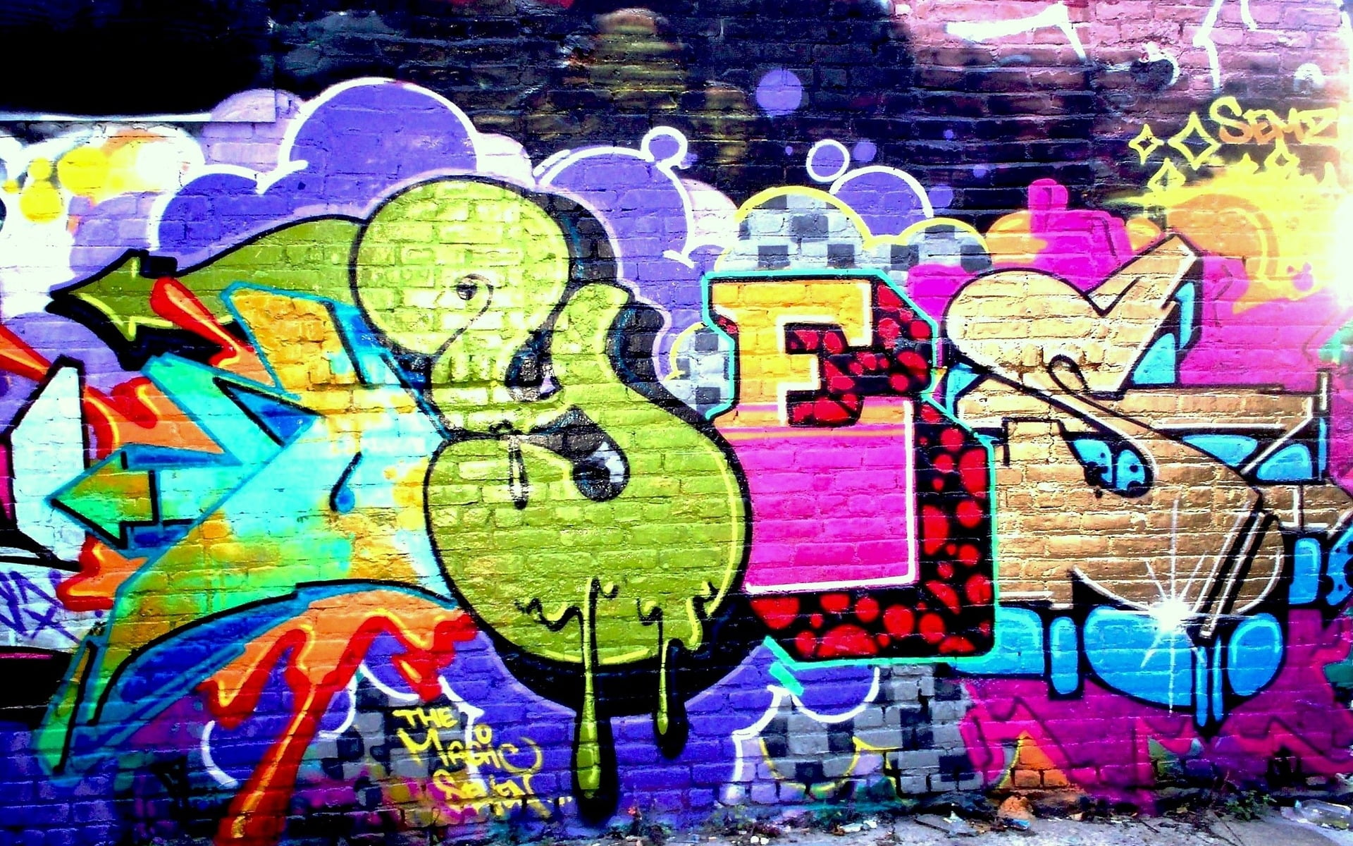 Wall graffiti HD wallpaper | Wallpaper Flare