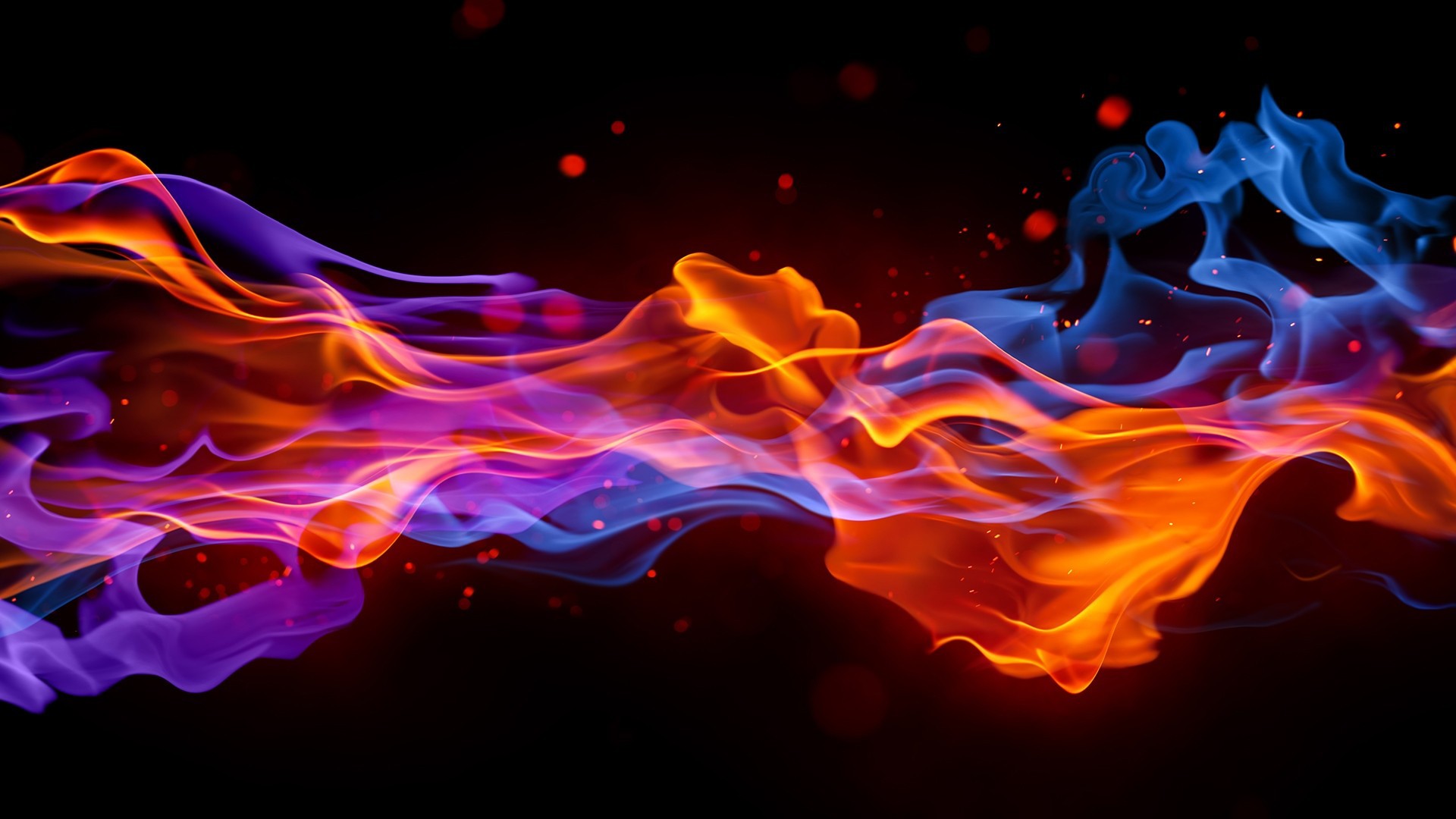 Multicolored abstraction smoke wallpapers and images - wallpapers ...