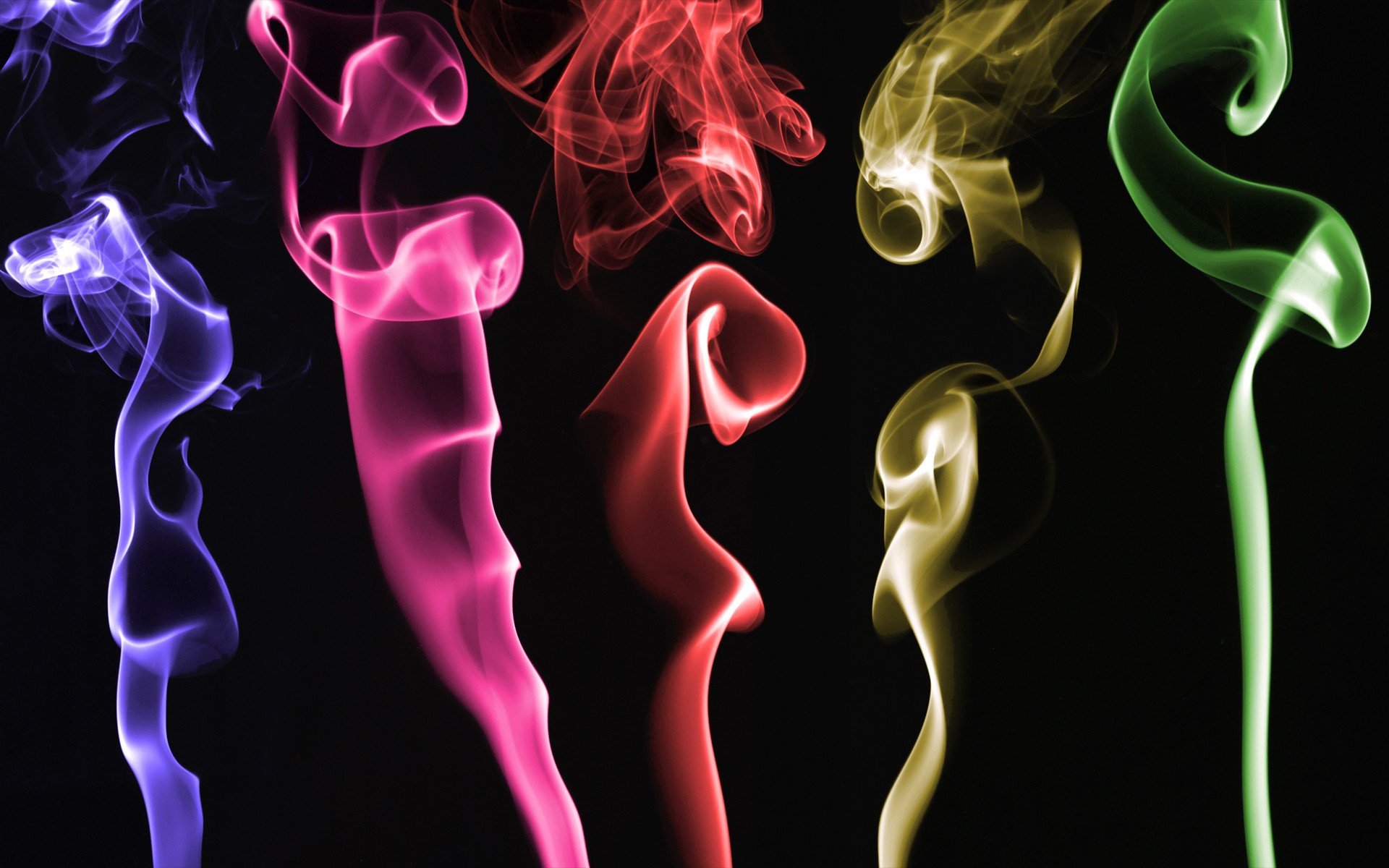 Multicolored Smoke - WallDevil