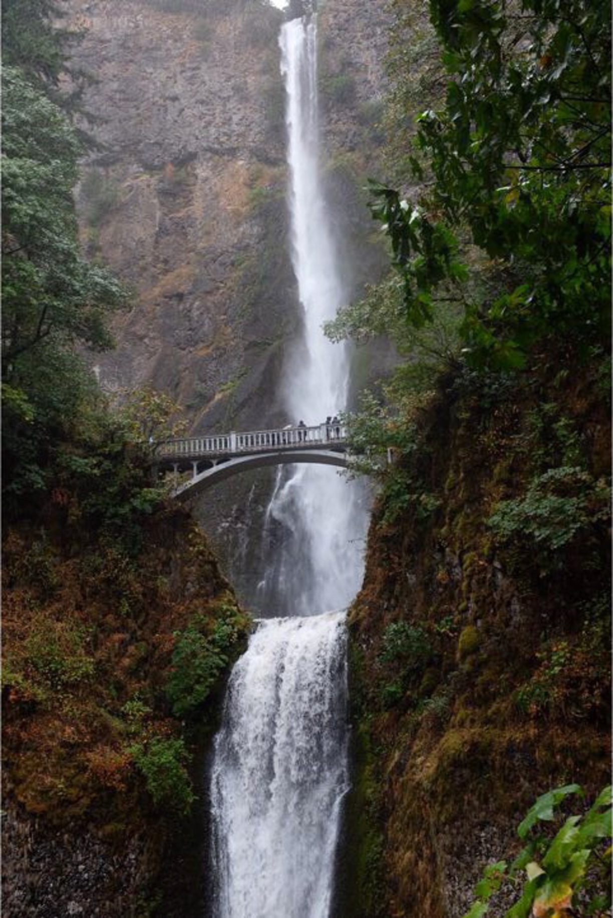 Multnomah Falls, Multnomah County, Oregon - Multnomah Falls. Easy...