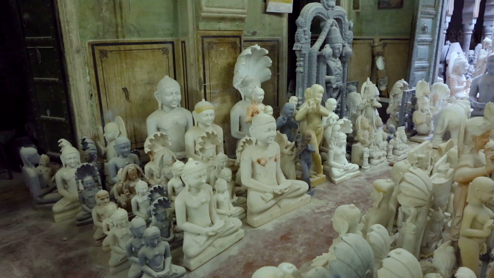 Statues of Hindu Gods and Goddess. Crafts and Arts of India. Murti ...