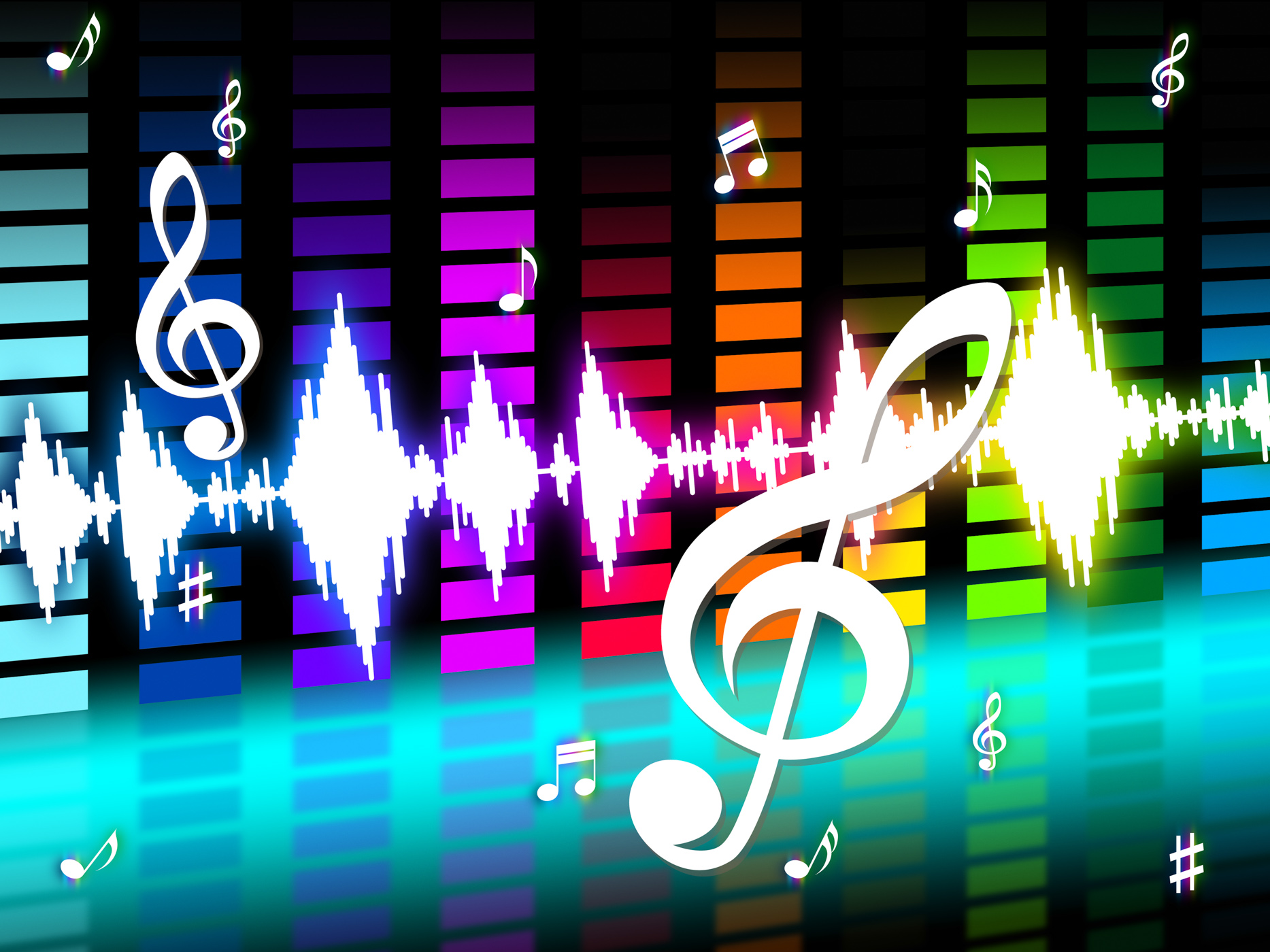 Music Background Means Instrument Tune Or Sounds, Tune, Piece, Soundwaves, Sounds, HQ Photo