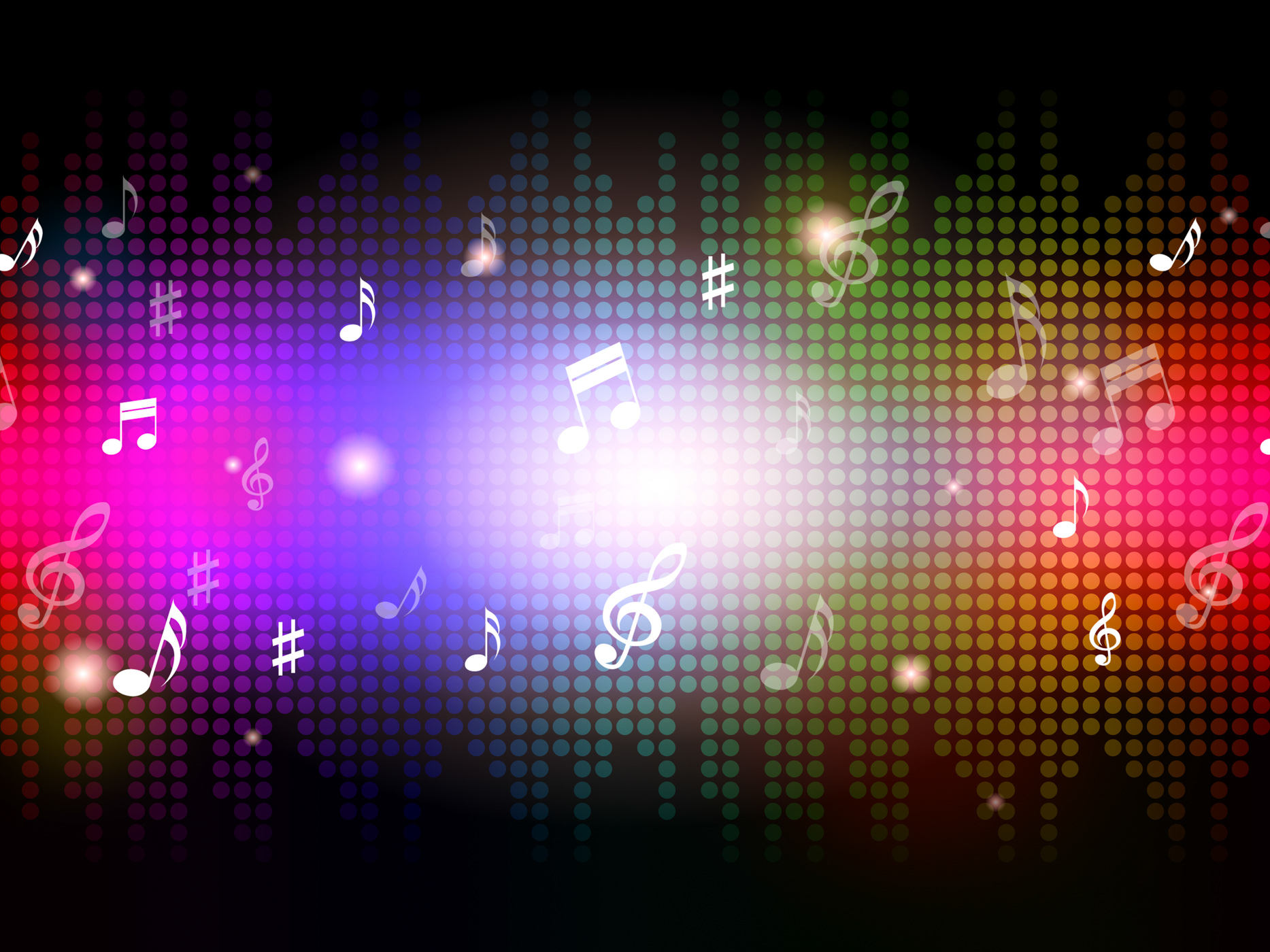 Free Photo Music Background Shows Notes And Musical Piece Tune