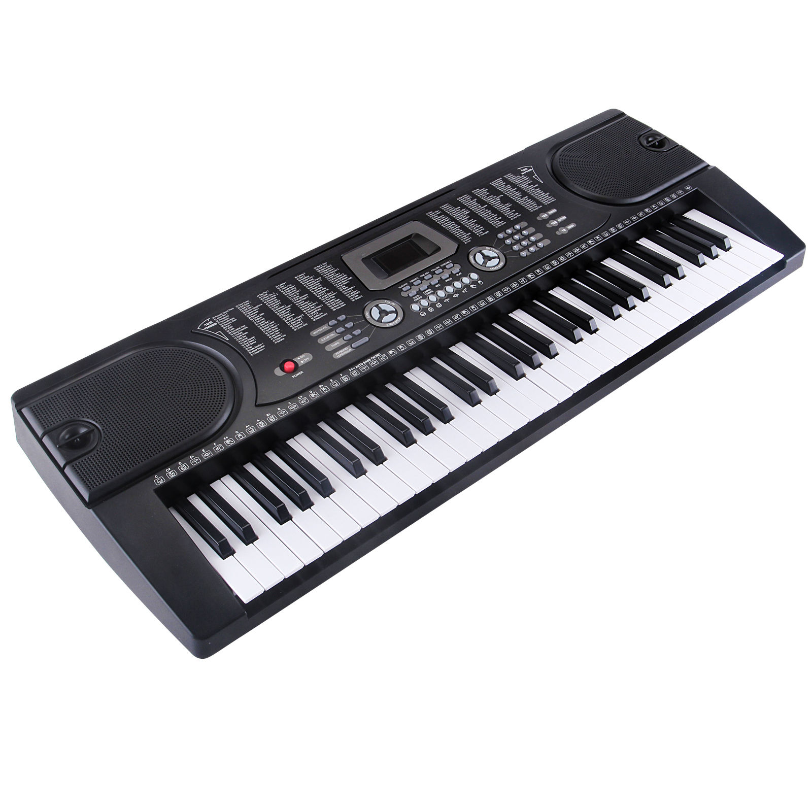 61 Key Electronic Keyboard Electric Organ Digital Music Piano w ...