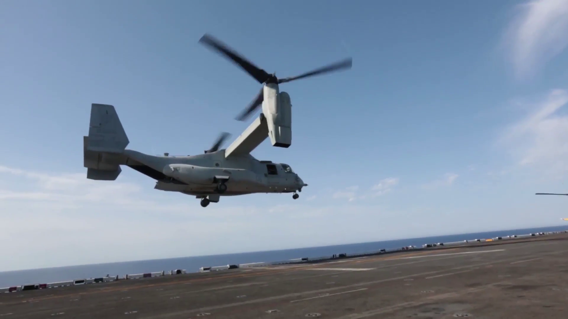 MV-22 Osprey tiltrotor helicopter Stock Video Footage - VideoBlocks