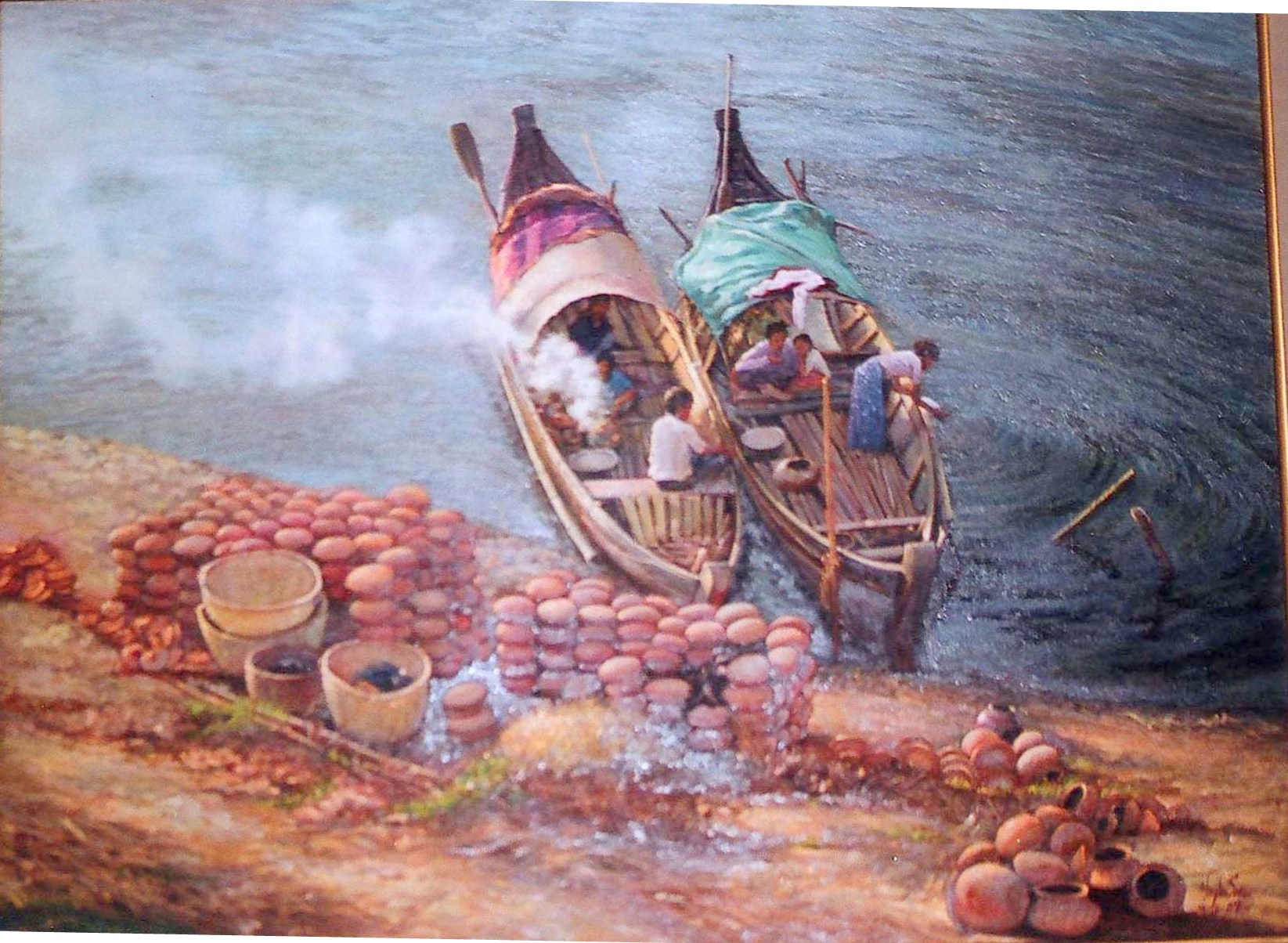 Myanmar Arts and Paintings | My Friends Art Gallery