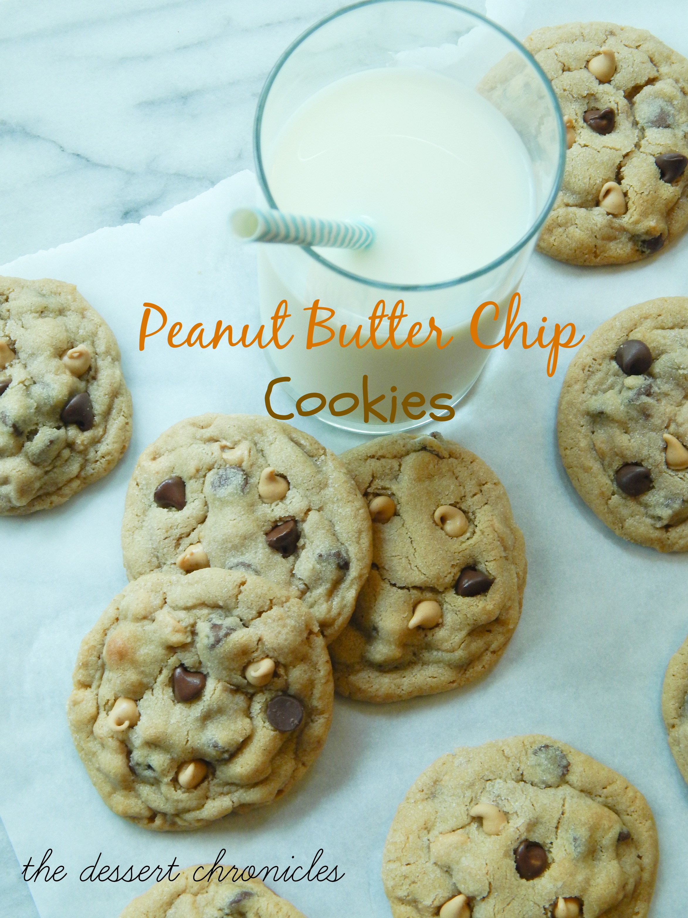 Peanut Butter Chip Cookies: May Mystery Dish - the dessert chronicles