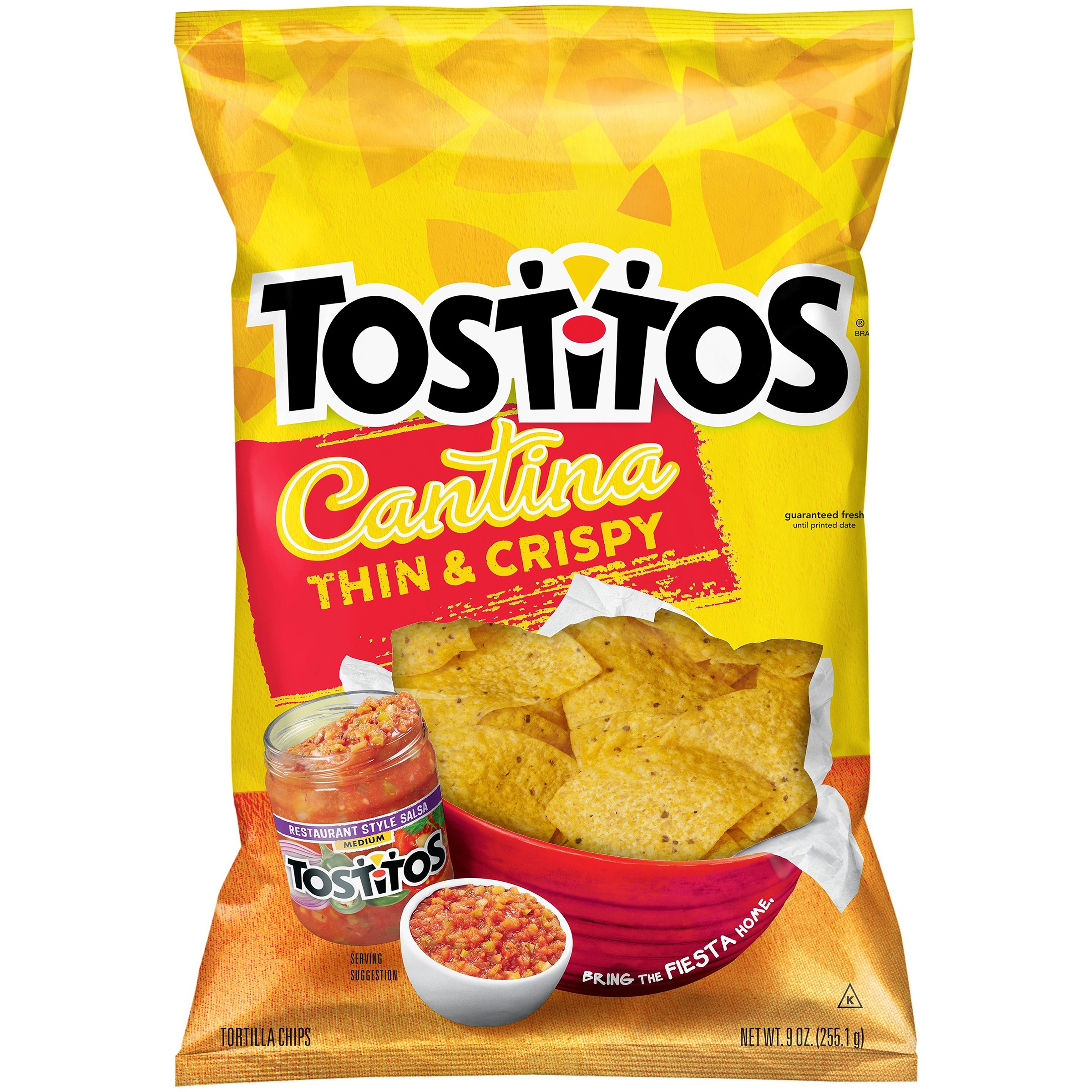 Tostitos Cantina Thin & Crispy Tortilla Chips, 9 oz Bag - Walmart.com