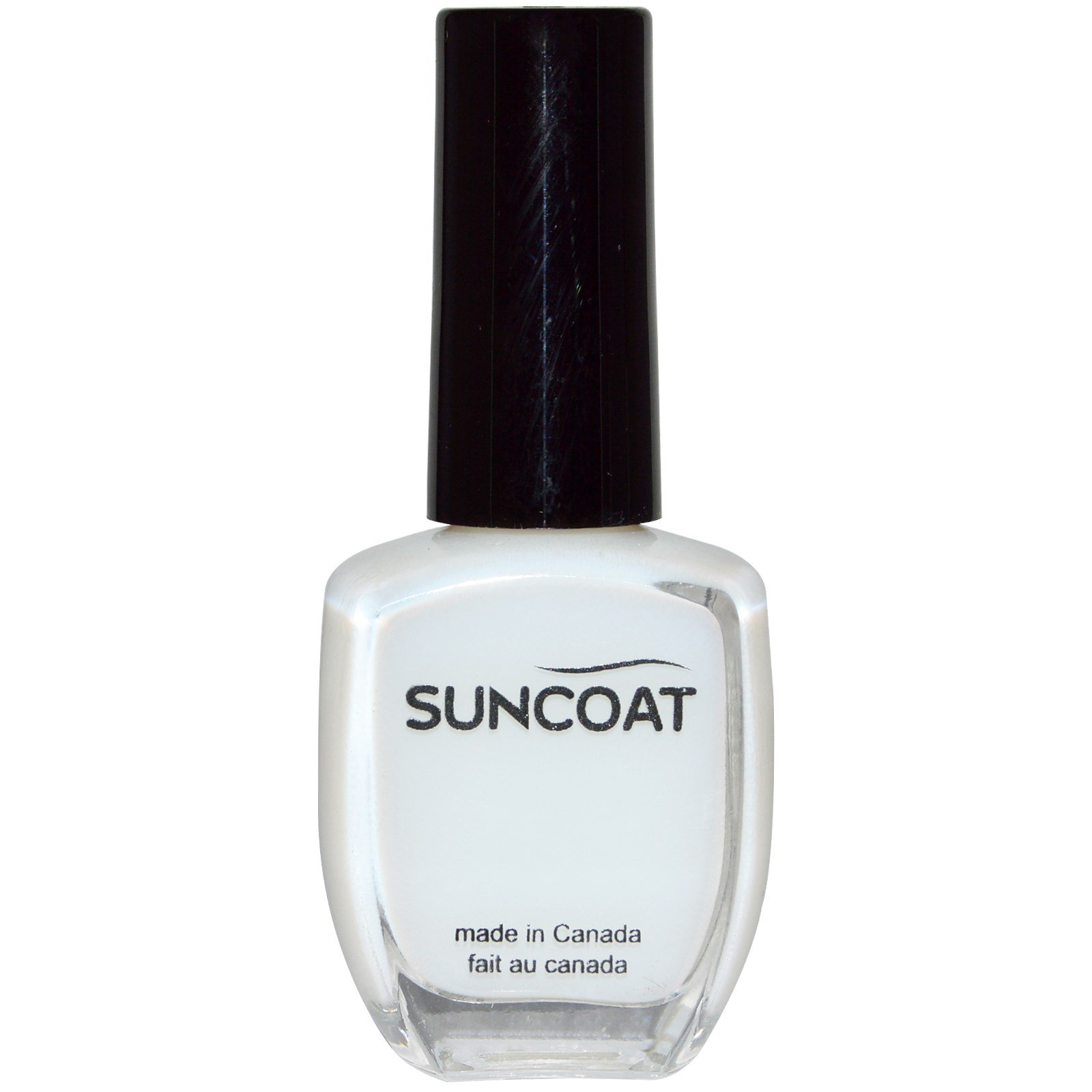Suncoat, Water-Based Nail Polish, Clear Base/Top Coat, 0.37 fl oz ...