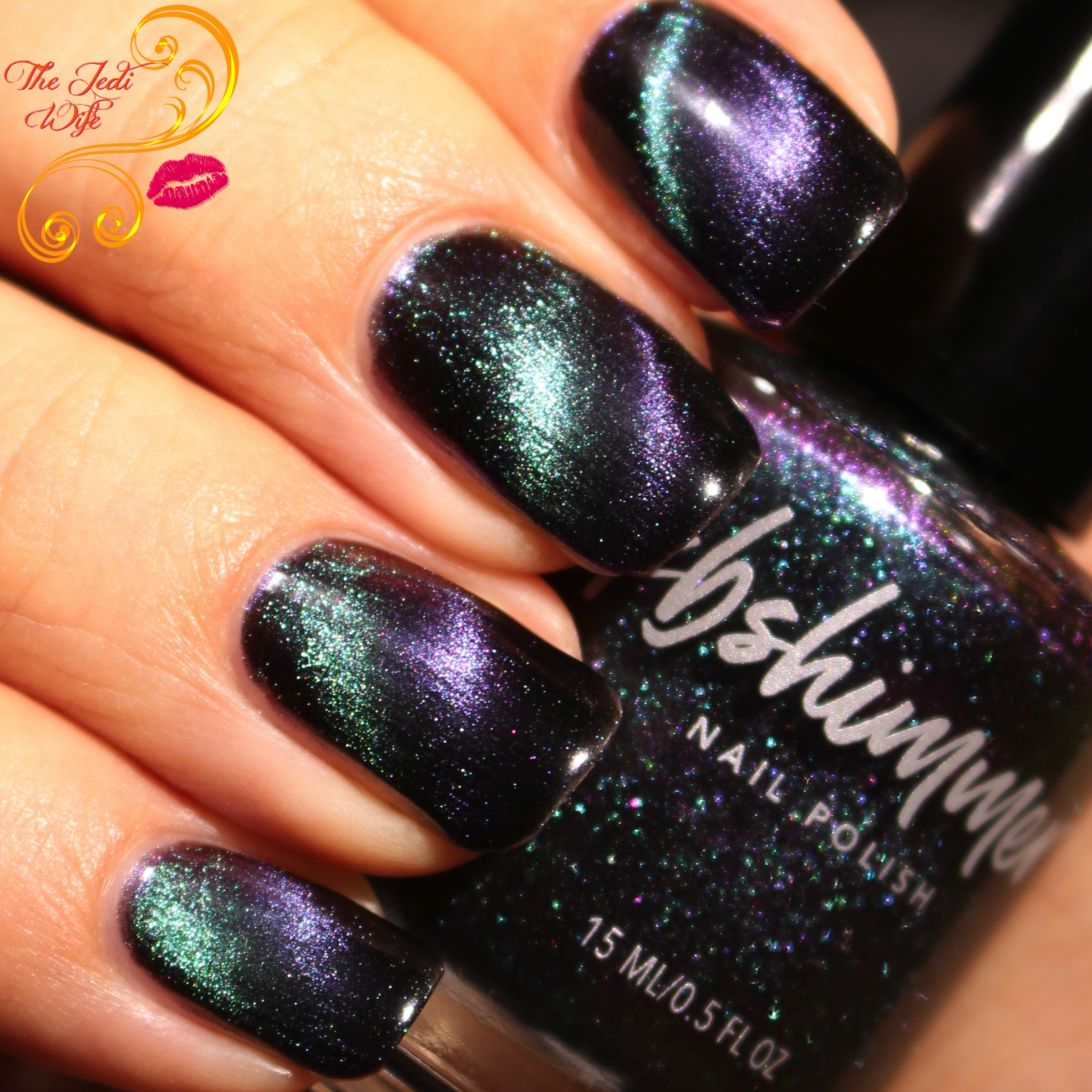KBShimmer Spaced Out Multichrome Magnetic Nail Polish